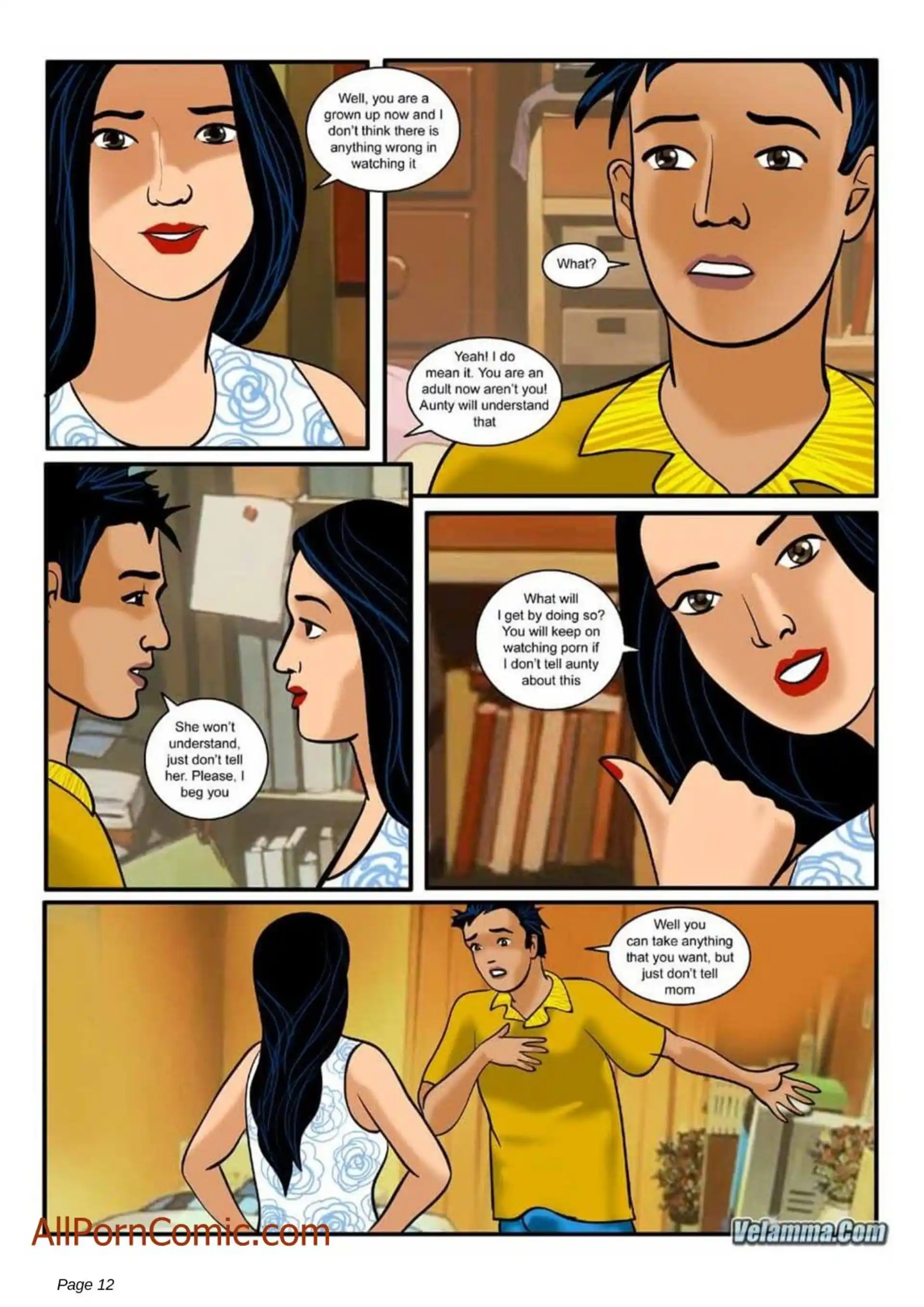 HOT Velamma Velamma - Chapter 7 - She Needs More Than Just Motherly Love page 12