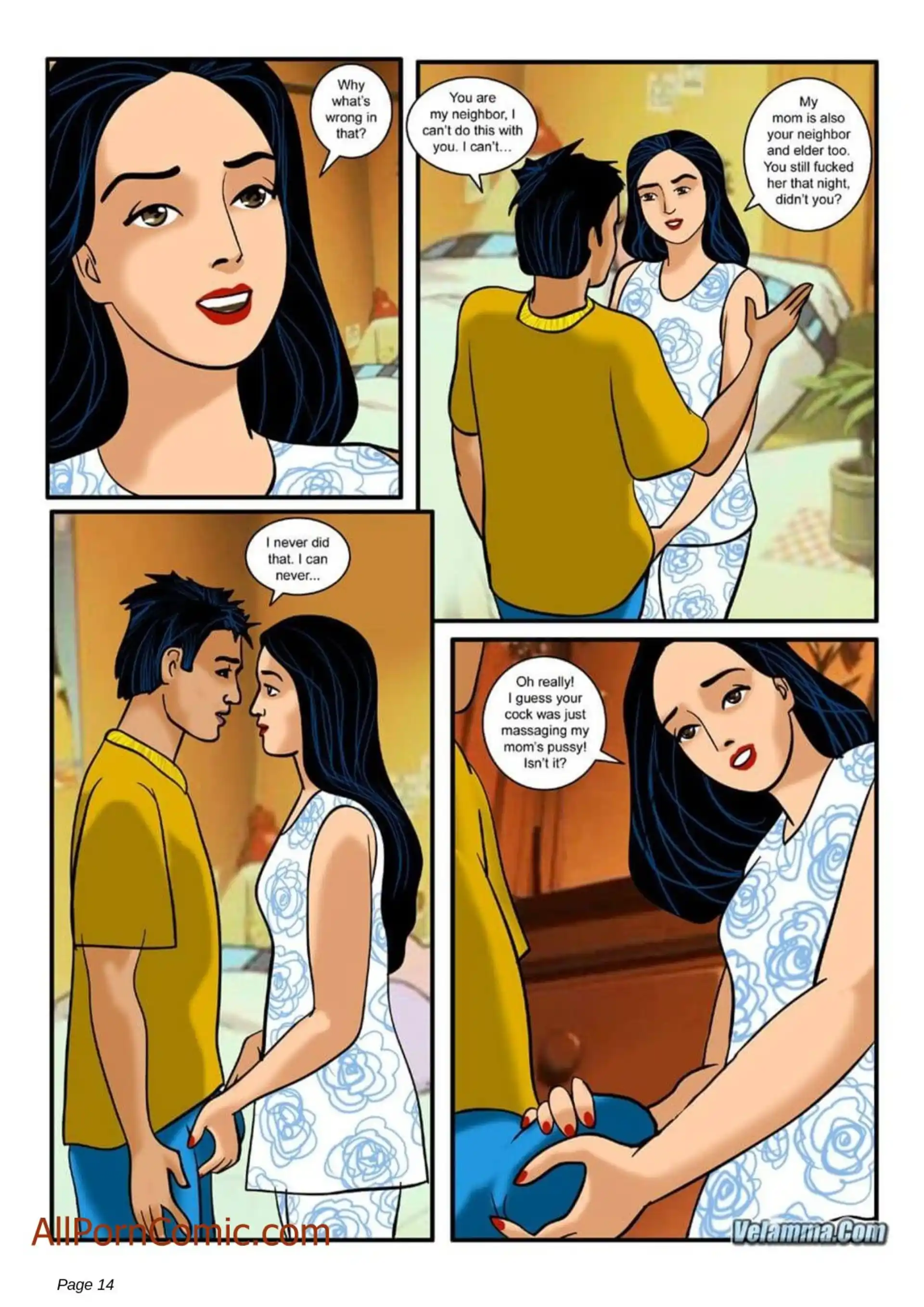 HOT Velamma Velamma - Chapter 7 - She Needs More Than Just Motherly Love page 14