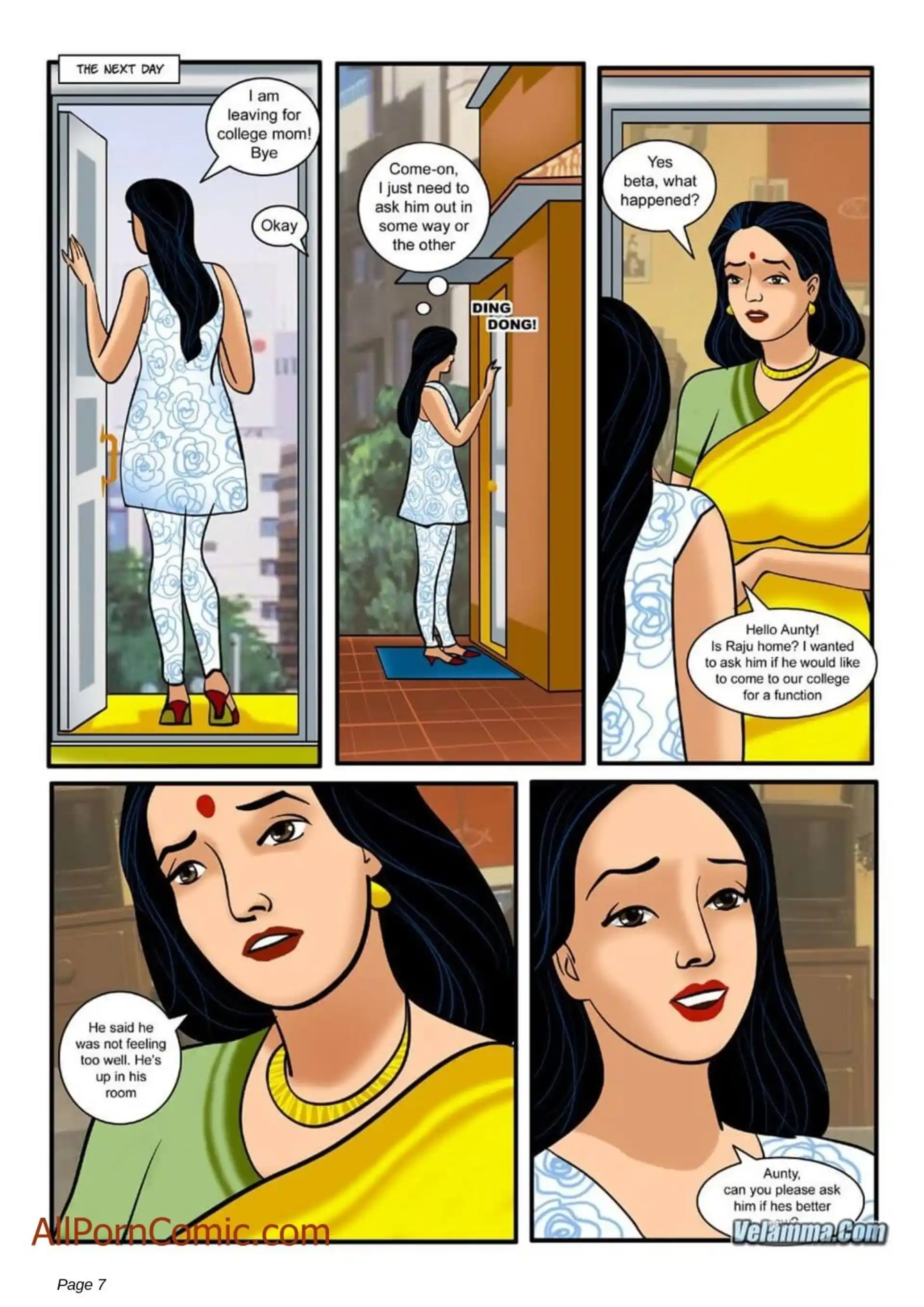 HOT Velamma Velamma - Chapter 7 - She Needs More Than Just Motherly Love page 7