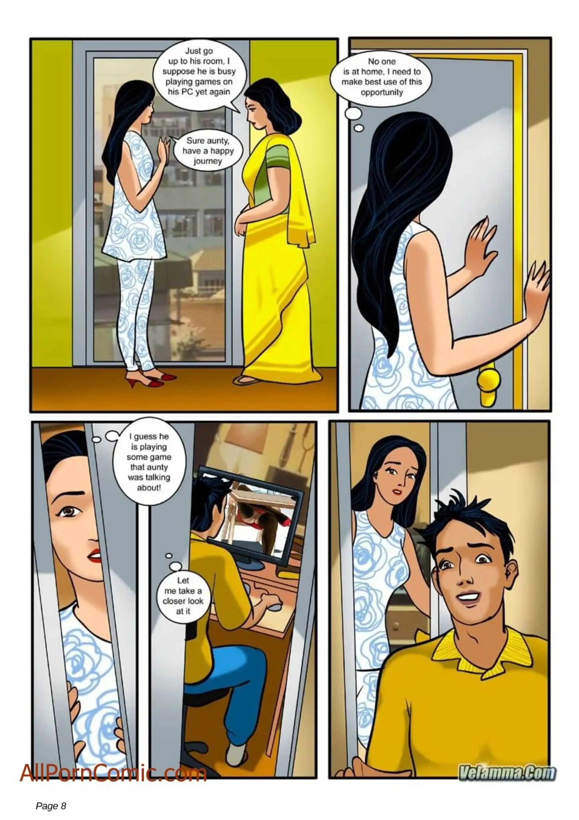 HOT Velamma Velamma - Chapter 7 - She Needs More Than Just Motherly Love page 8