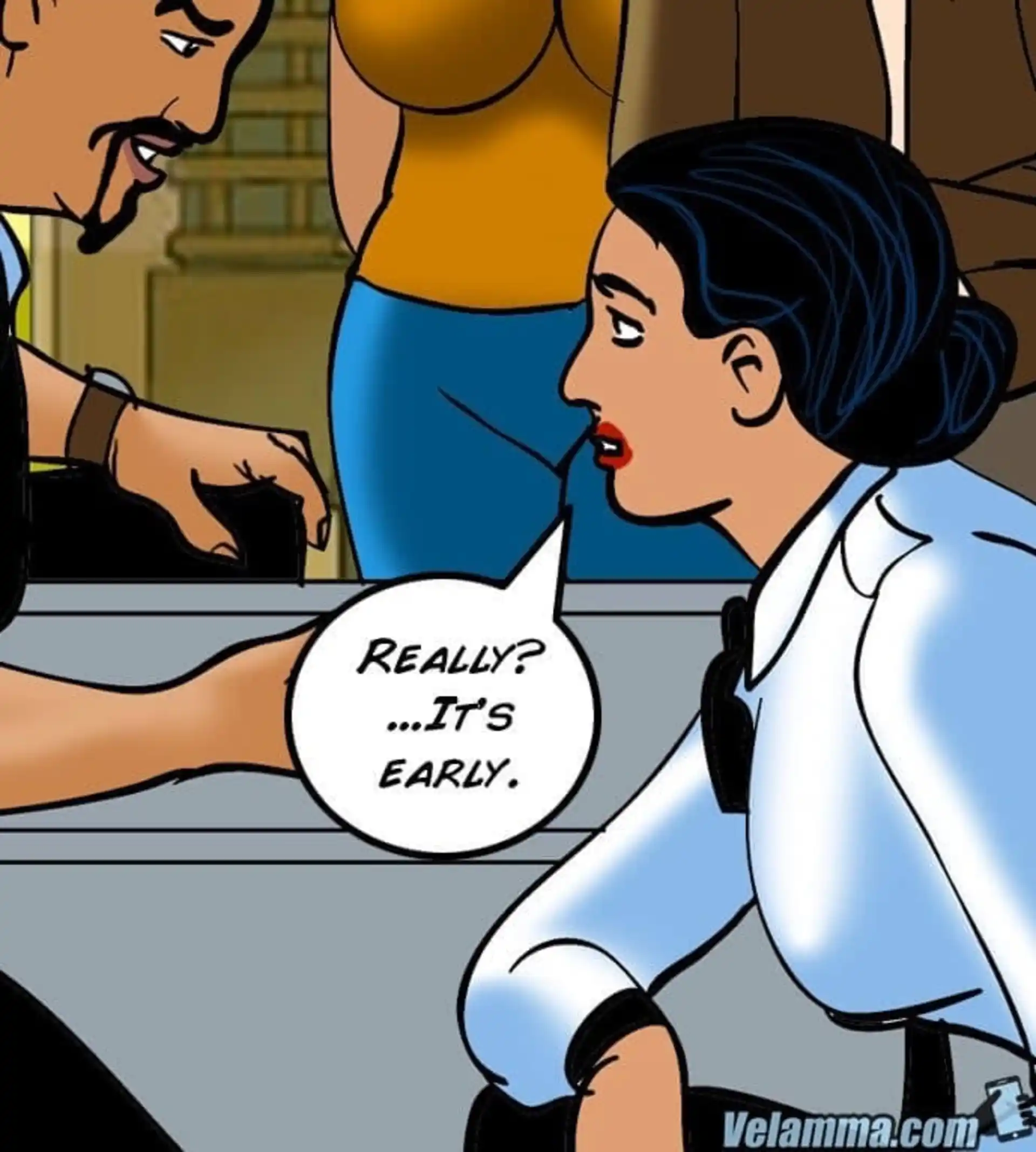 HOT Velamma Velamma - Chapter 56 - Cocks In The Cockpit page 7