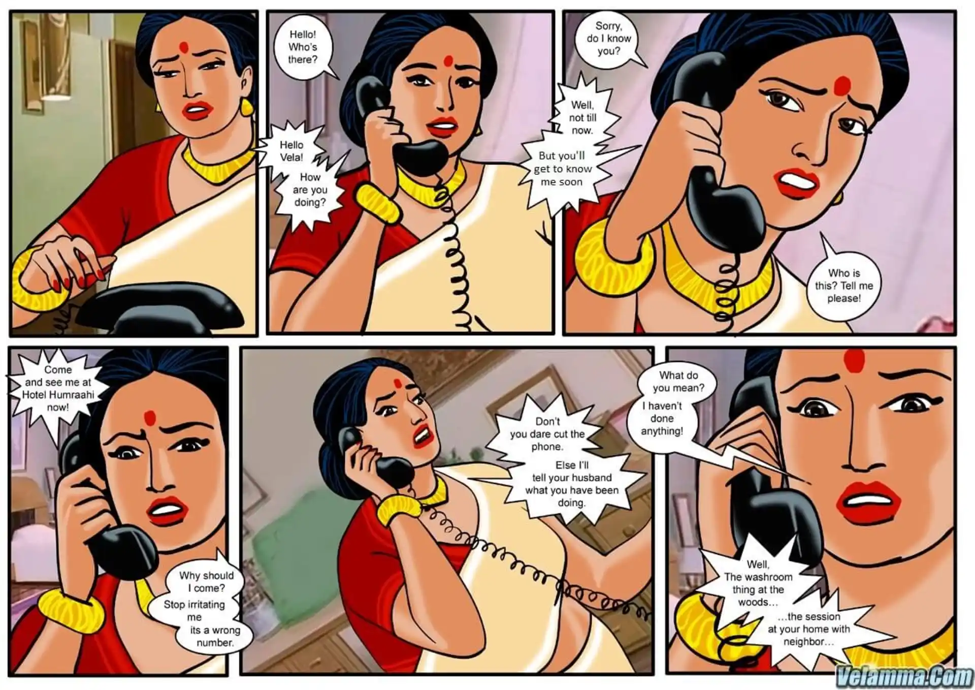 HOT Velamma Velamma - Chapter 14 - Falling Prey page 4