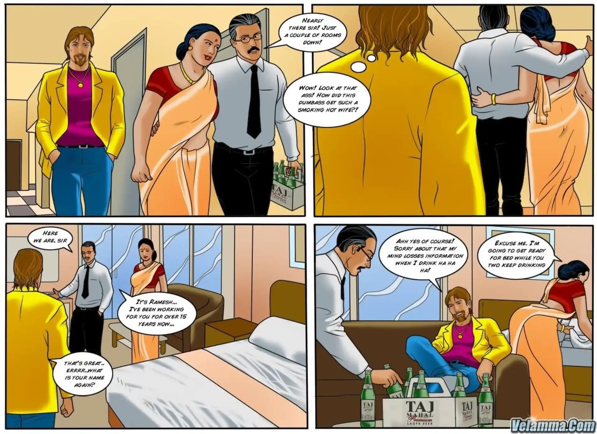 HOT Velamma Velamma - Chapter 46 - He's The Boss page 10