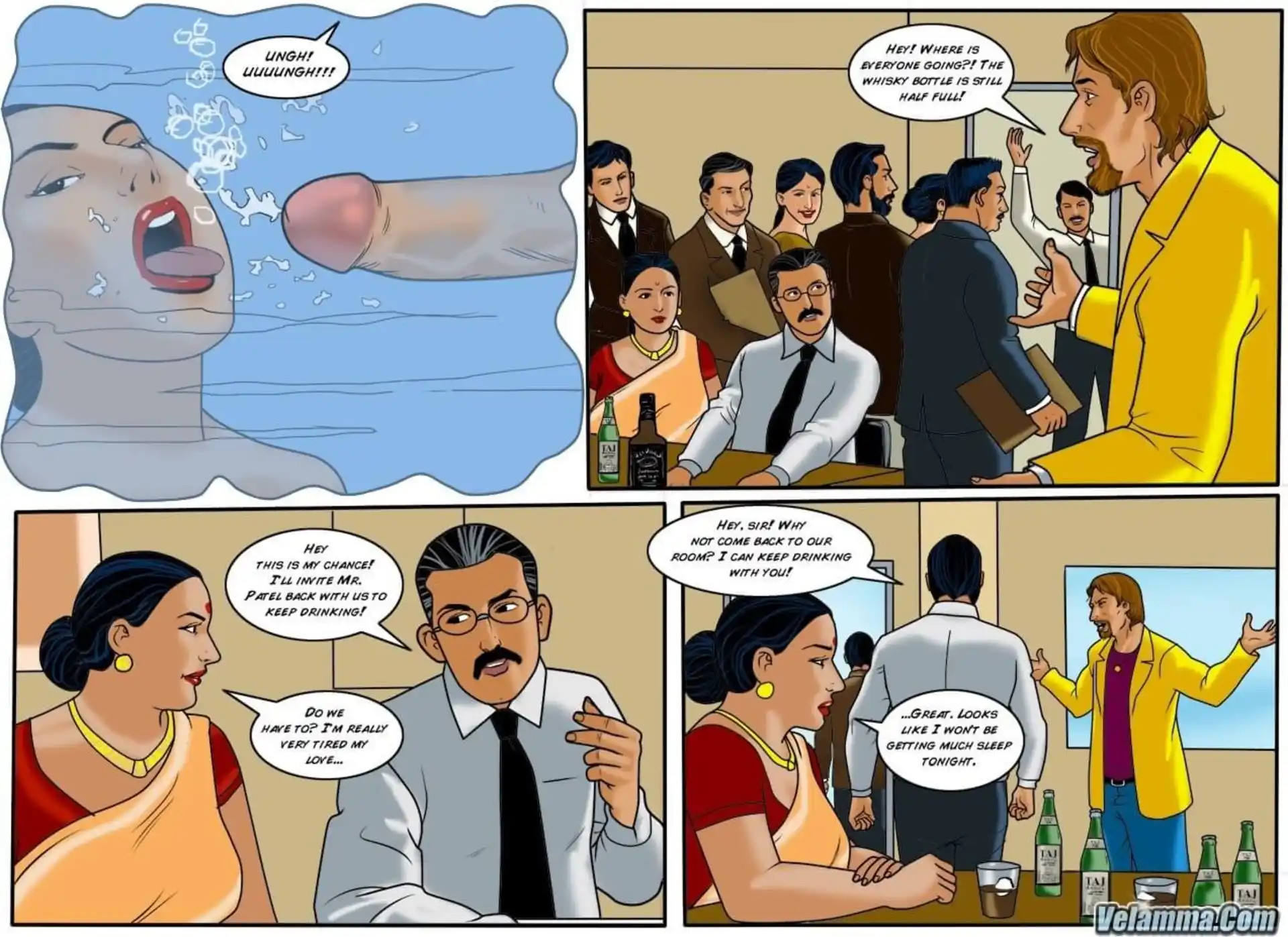 HOT Velamma Velamma - Chapter 46 - He's The Boss page 9