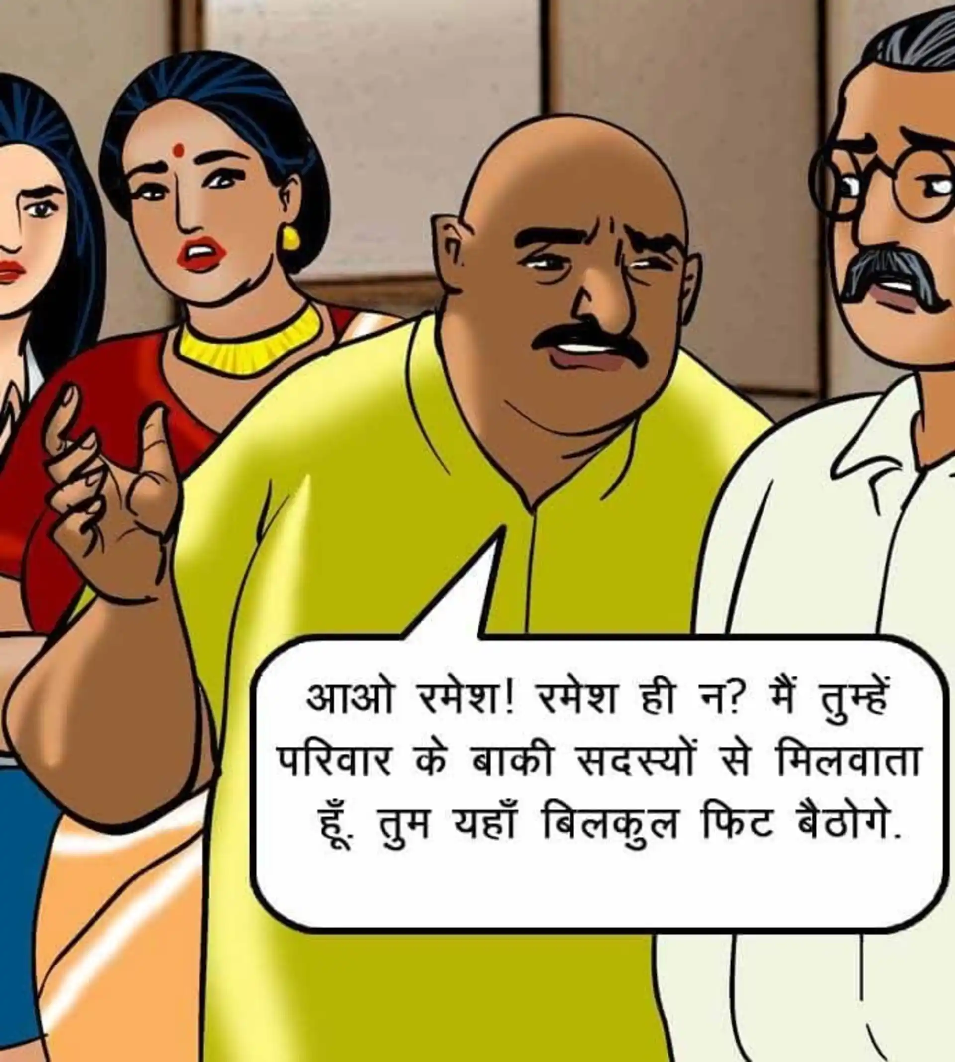 HOT Velamma 5 . Velamma - Hindi - Chapter 52 - चोरी पकड़ी गयी page 10