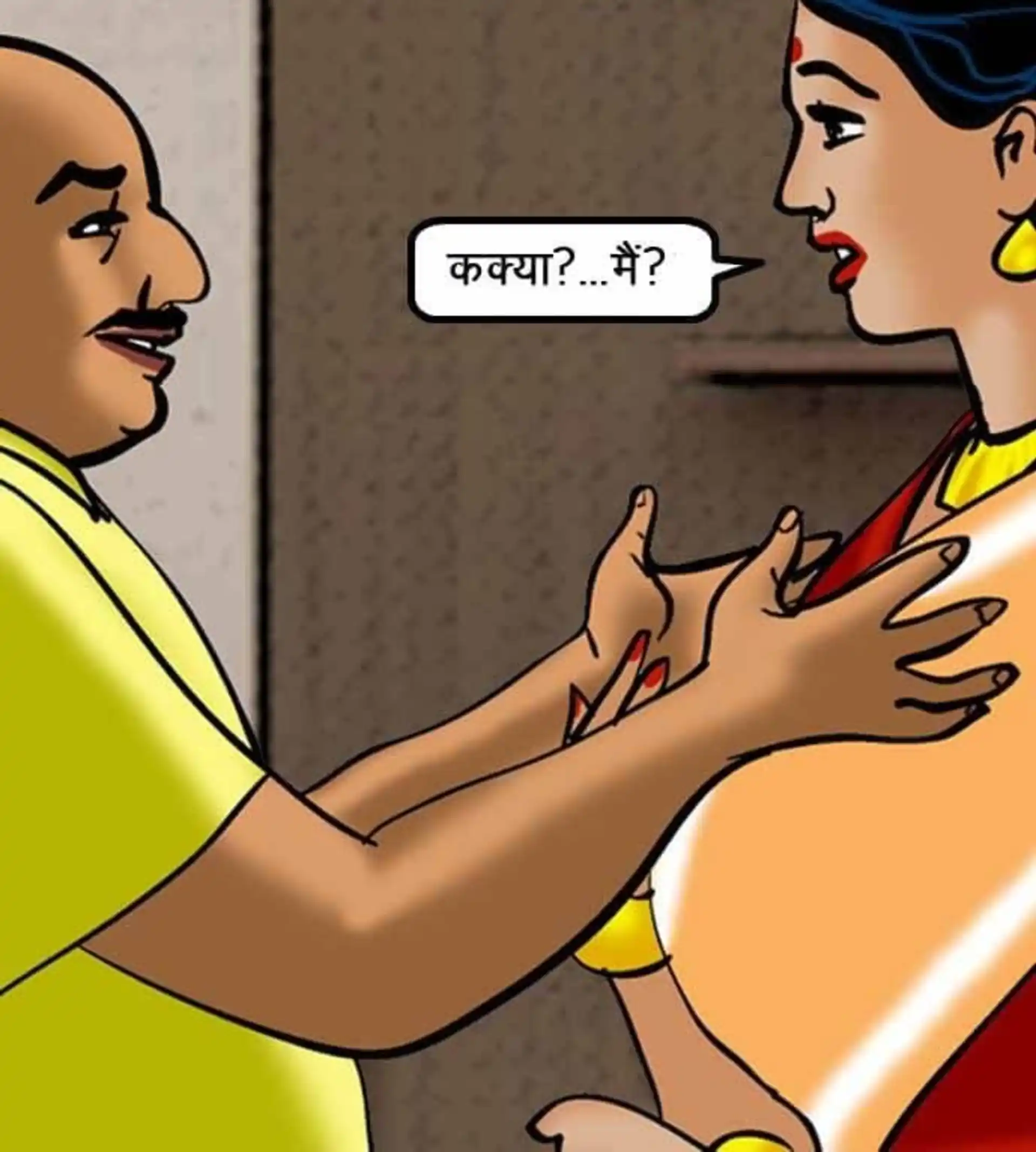 HOT Velamma 5 . Velamma - Hindi - Chapter 52 - चोरी पकड़ी गयी page 7