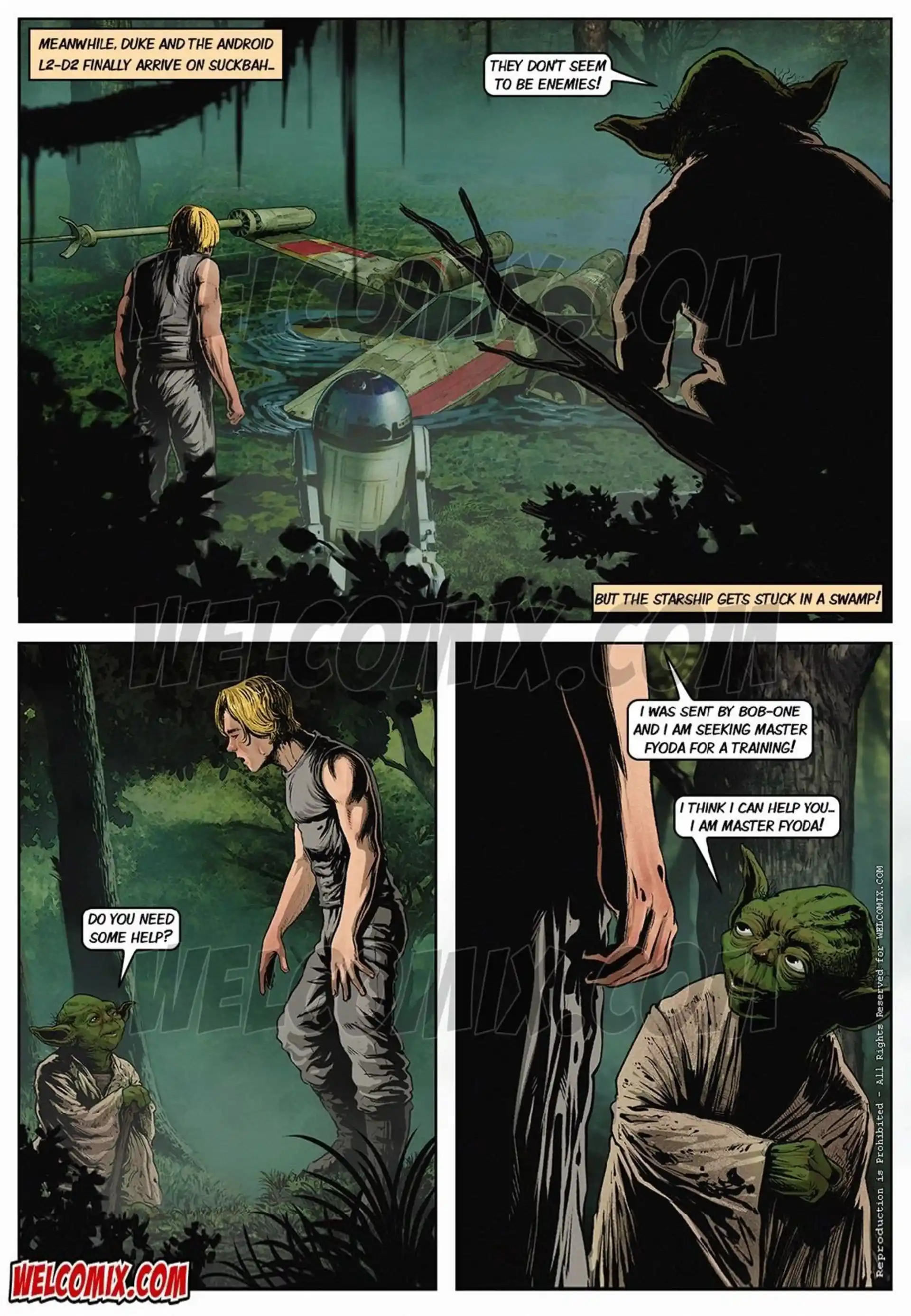 Blockbuster Comics Blockbuster Comics - Chapter 3 (Star Wars) page 11