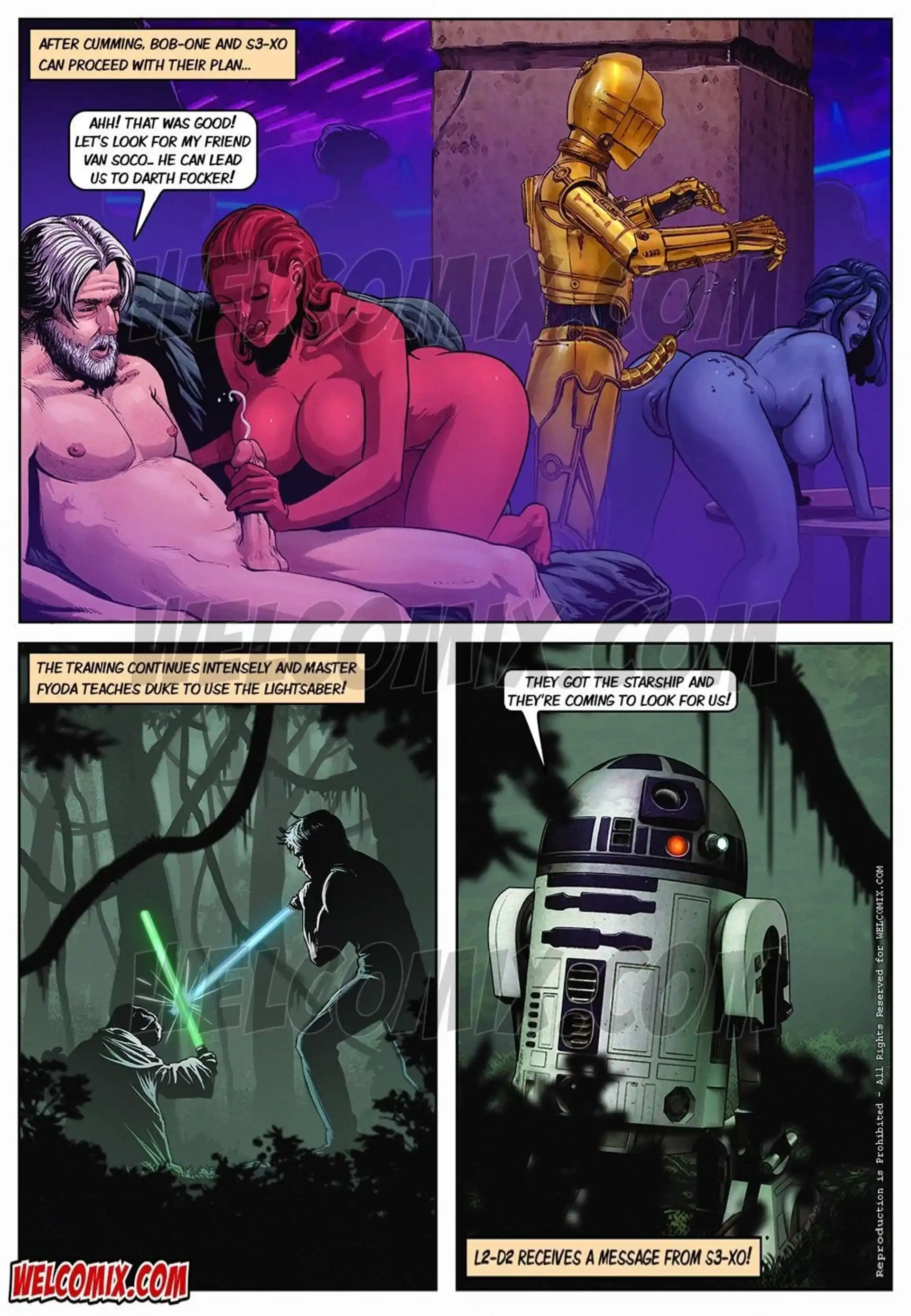 Blockbuster Comics Blockbuster Comics - Chapter 3 (Star Wars) page 12