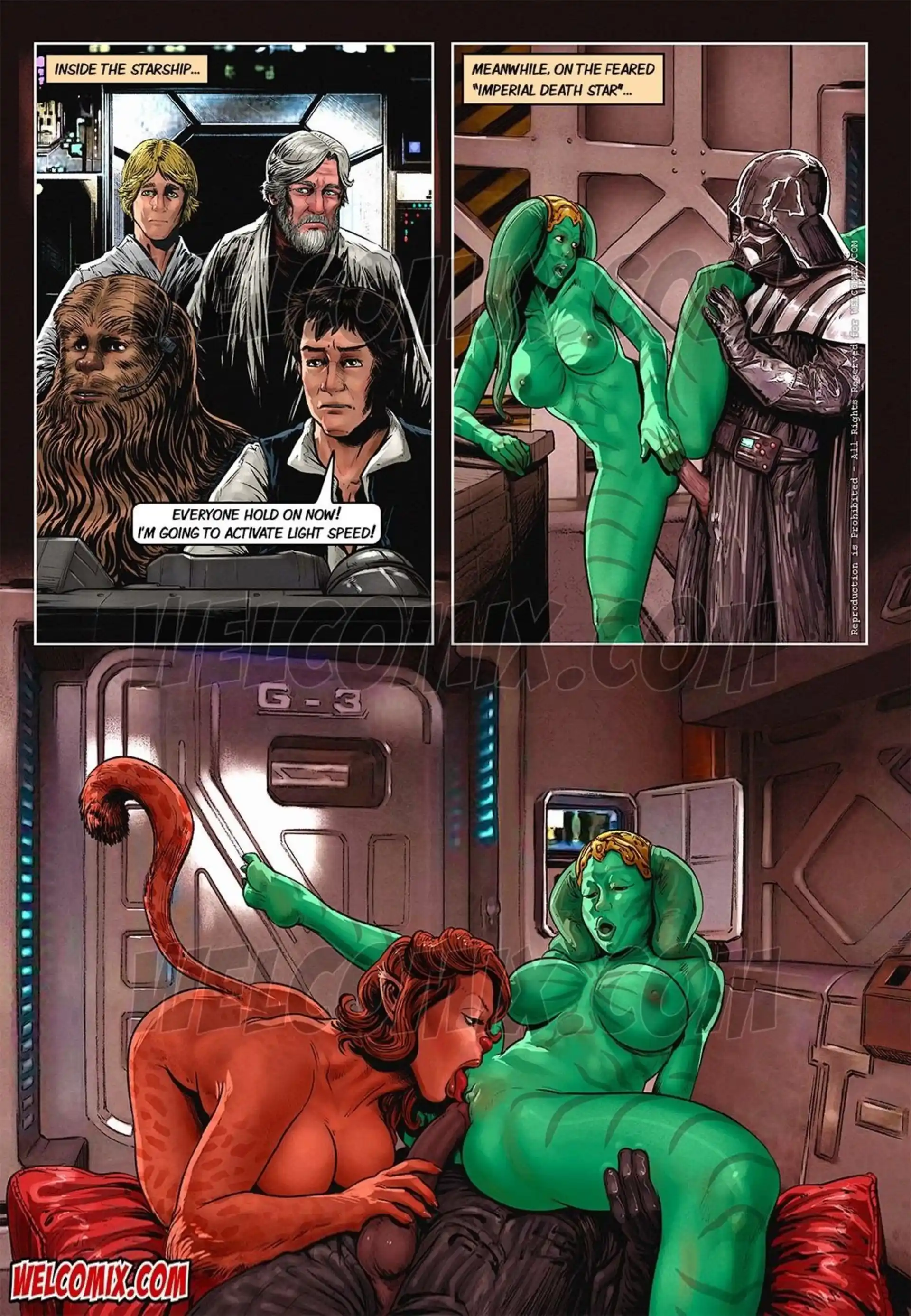 Blockbuster Comics Blockbuster Comics - Chapter 3 (Star Wars) page 13