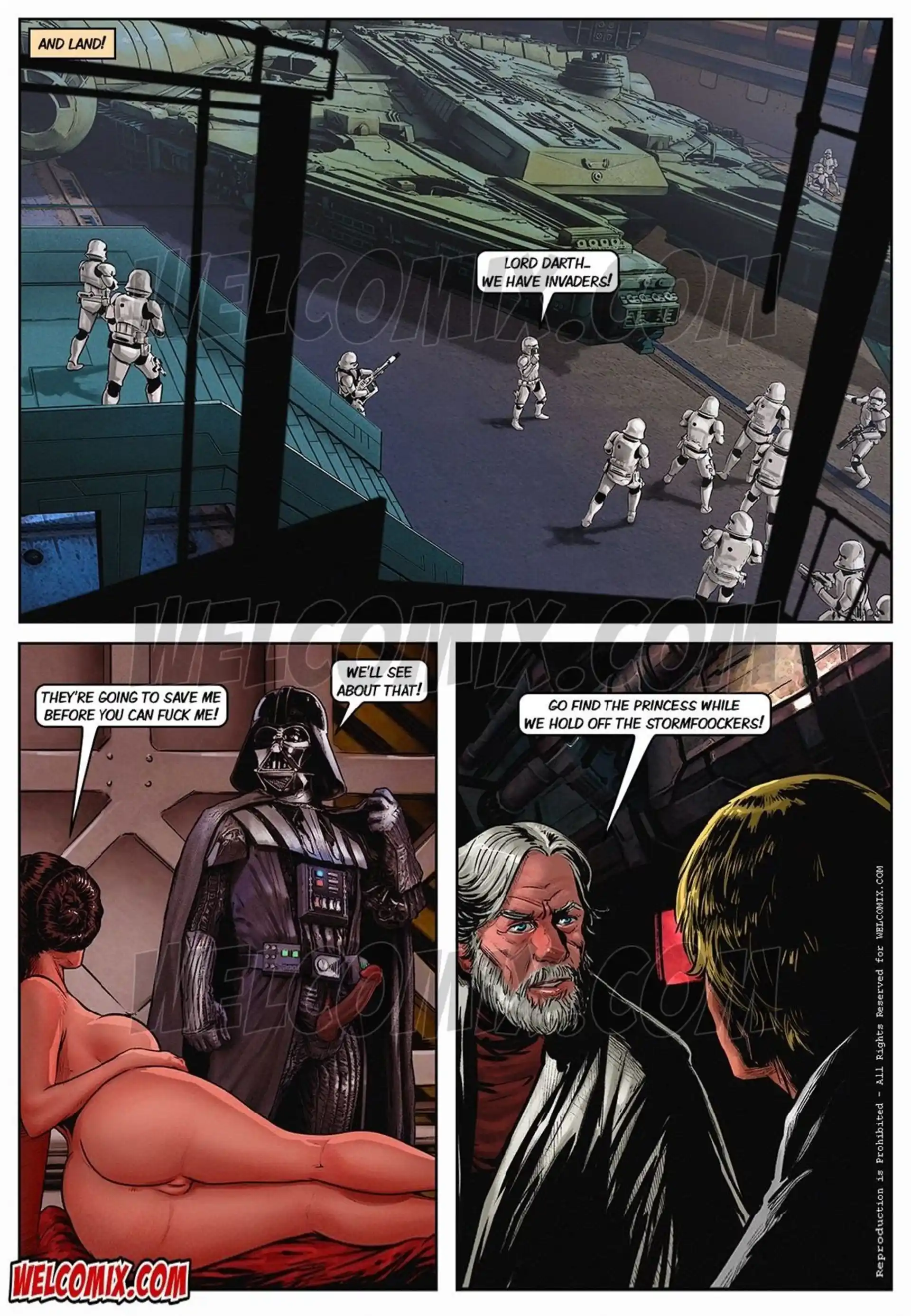 Blockbuster Comics Blockbuster Comics - Chapter 3 (Star Wars) page 15