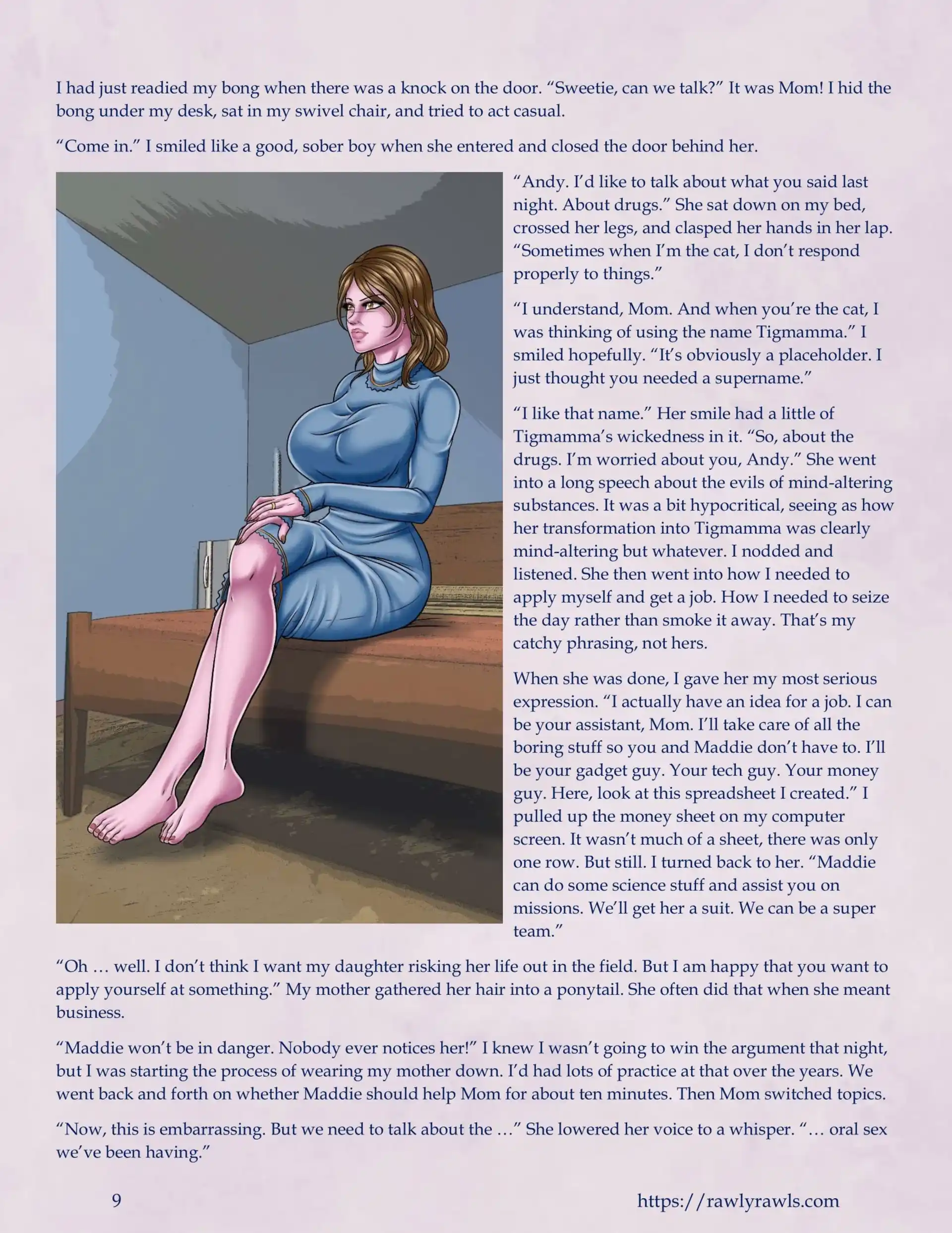 My Mother’s Secret Identity My Mother's Secret Identity - Chapter 8 page 9