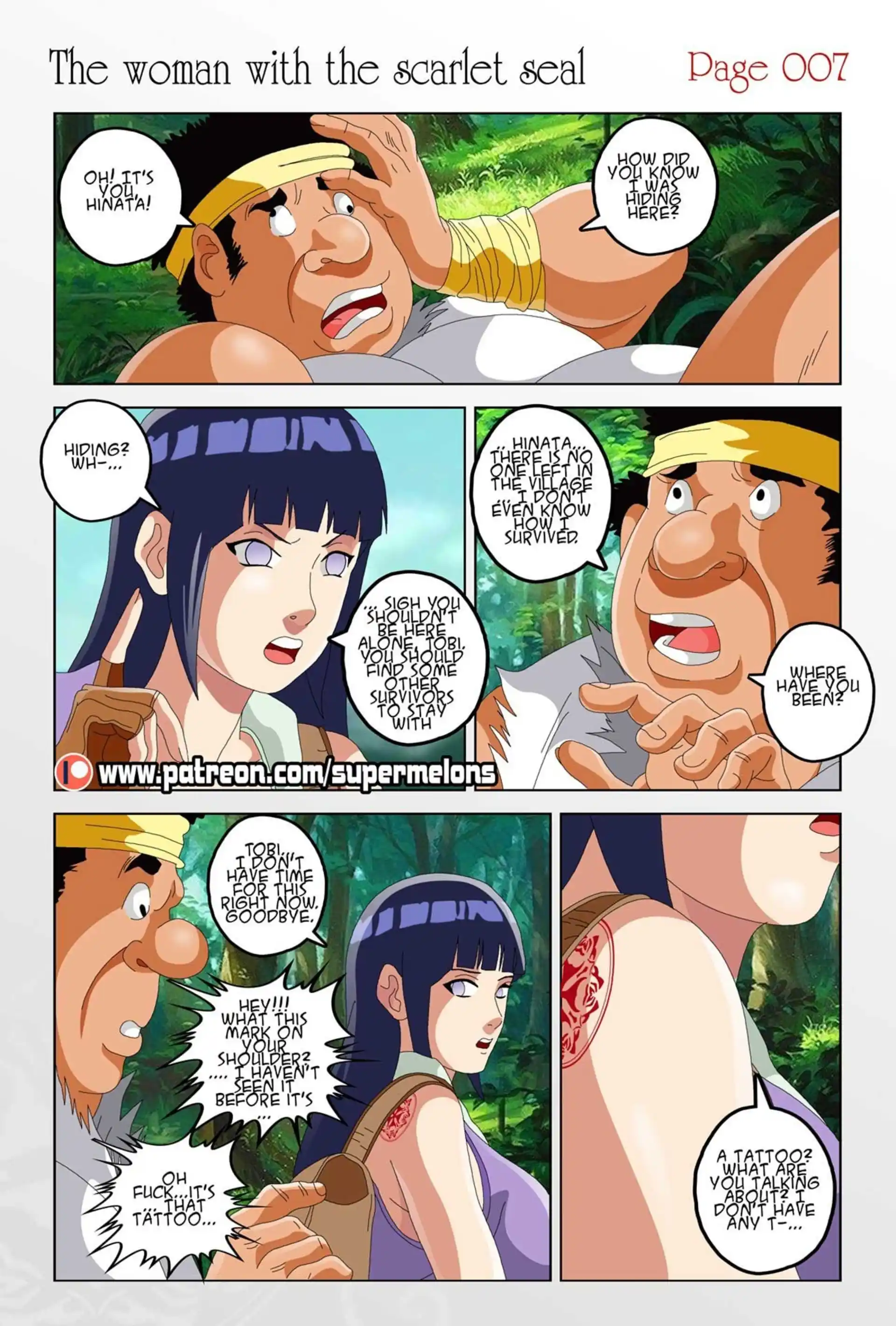 The Woman with the Scarlet Seal The Woman with the Scarlet Seal - Chapter 1 (Naruto) page 10