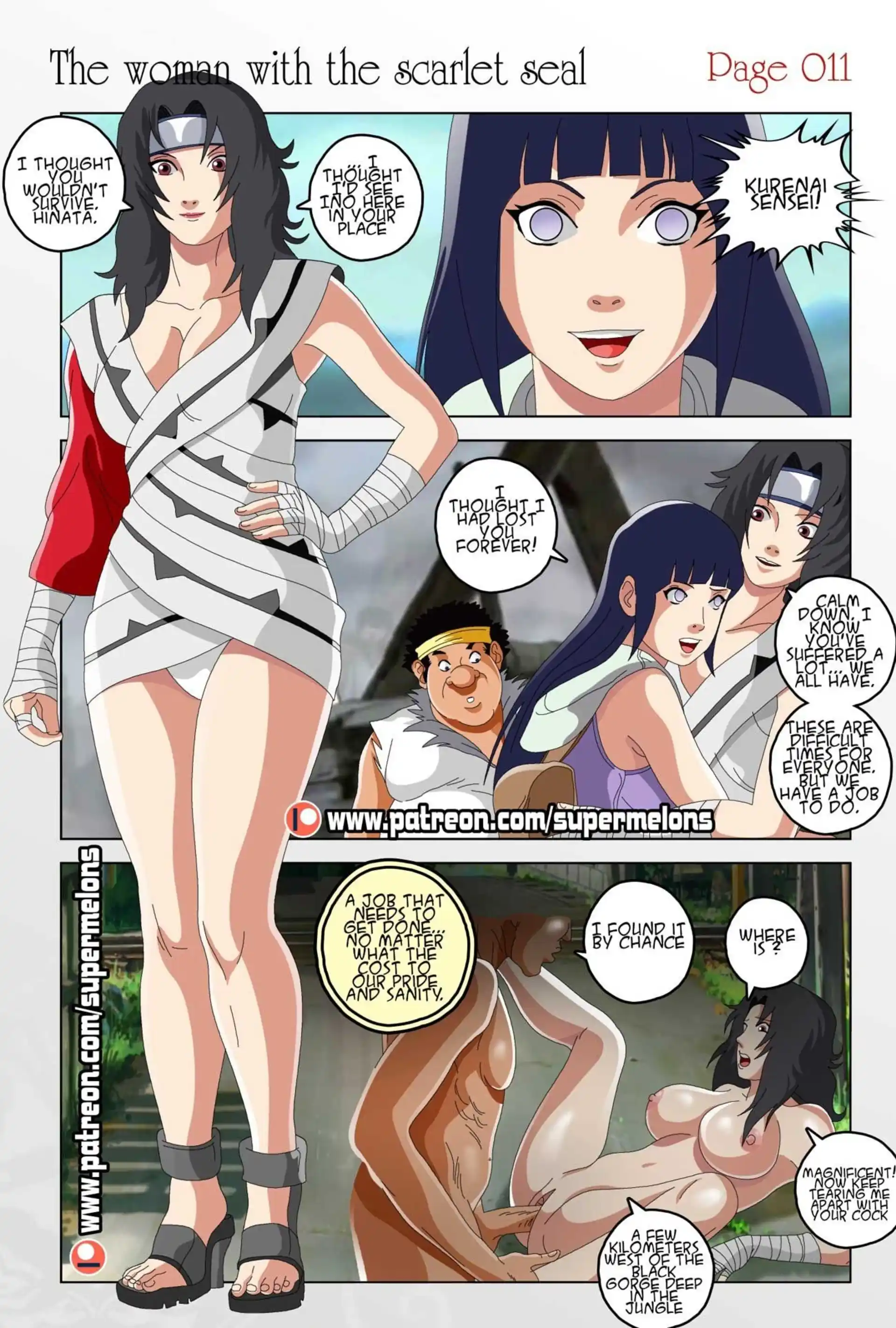 The Woman with the Scarlet Seal The Woman with the Scarlet Seal - Chapter 1 (Naruto) page 14