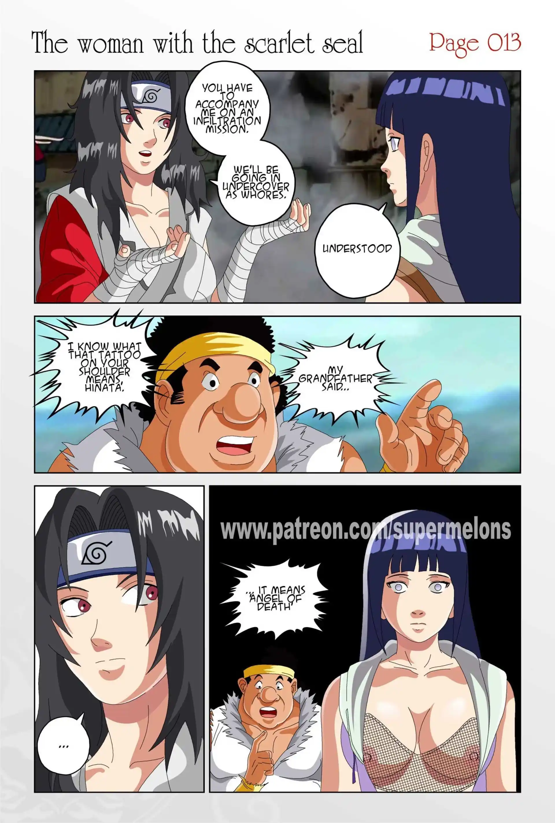 The Woman with the Scarlet Seal The Woman with the Scarlet Seal - Chapter 1 (Naruto) page 16
