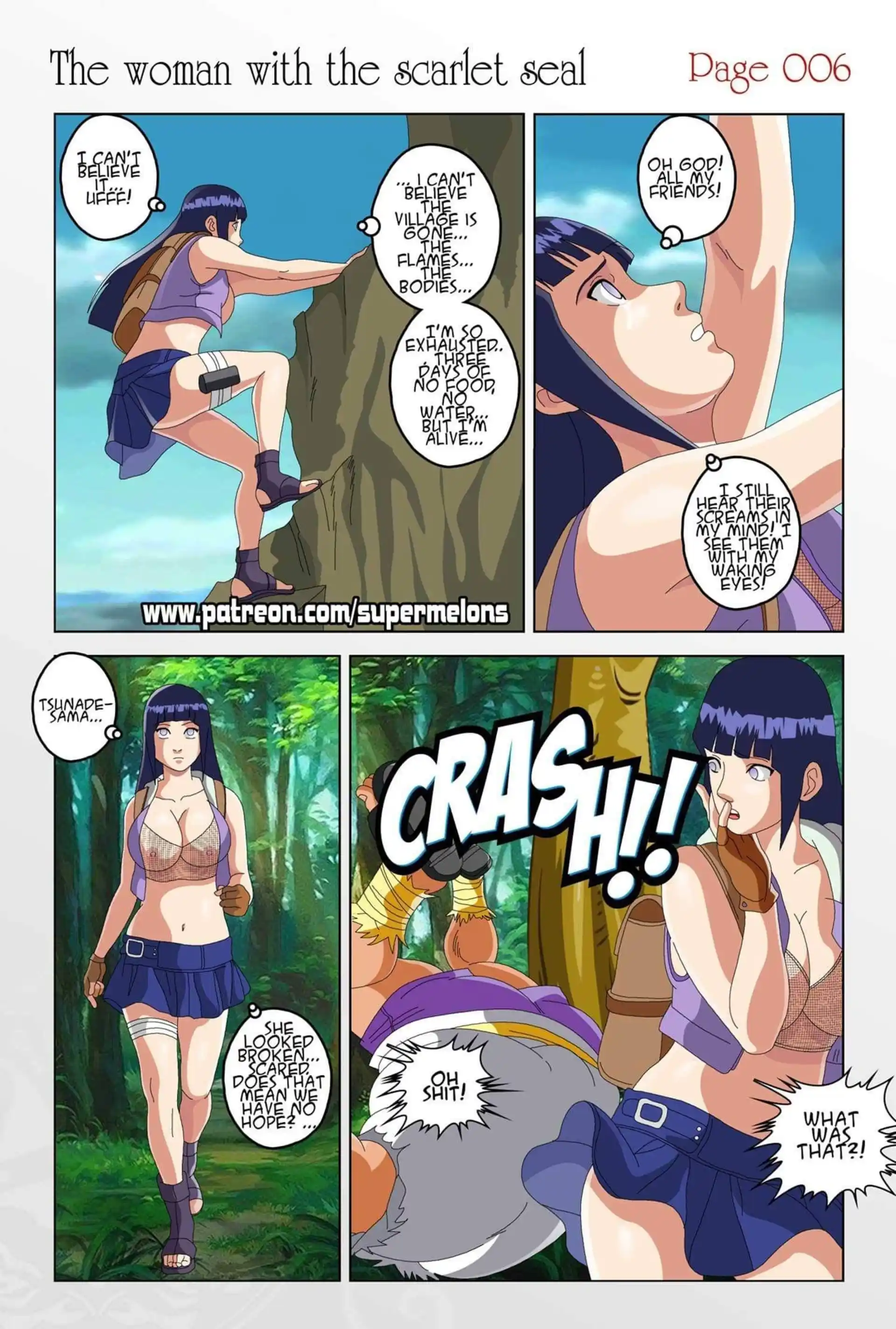 The Woman with the Scarlet Seal The Woman with the Scarlet Seal - Chapter 1 (Naruto) page 9