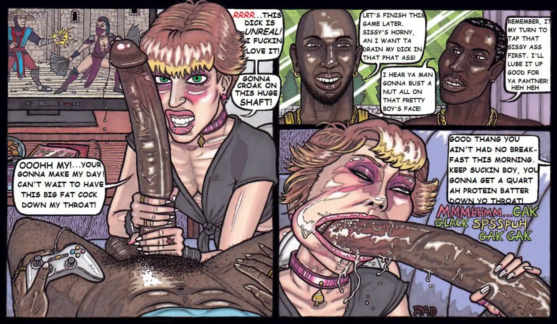 Sissy Boy’s BBC Booty-Bang Sissy Boy's BBC Booty-Bang - Chapter 1 page 5