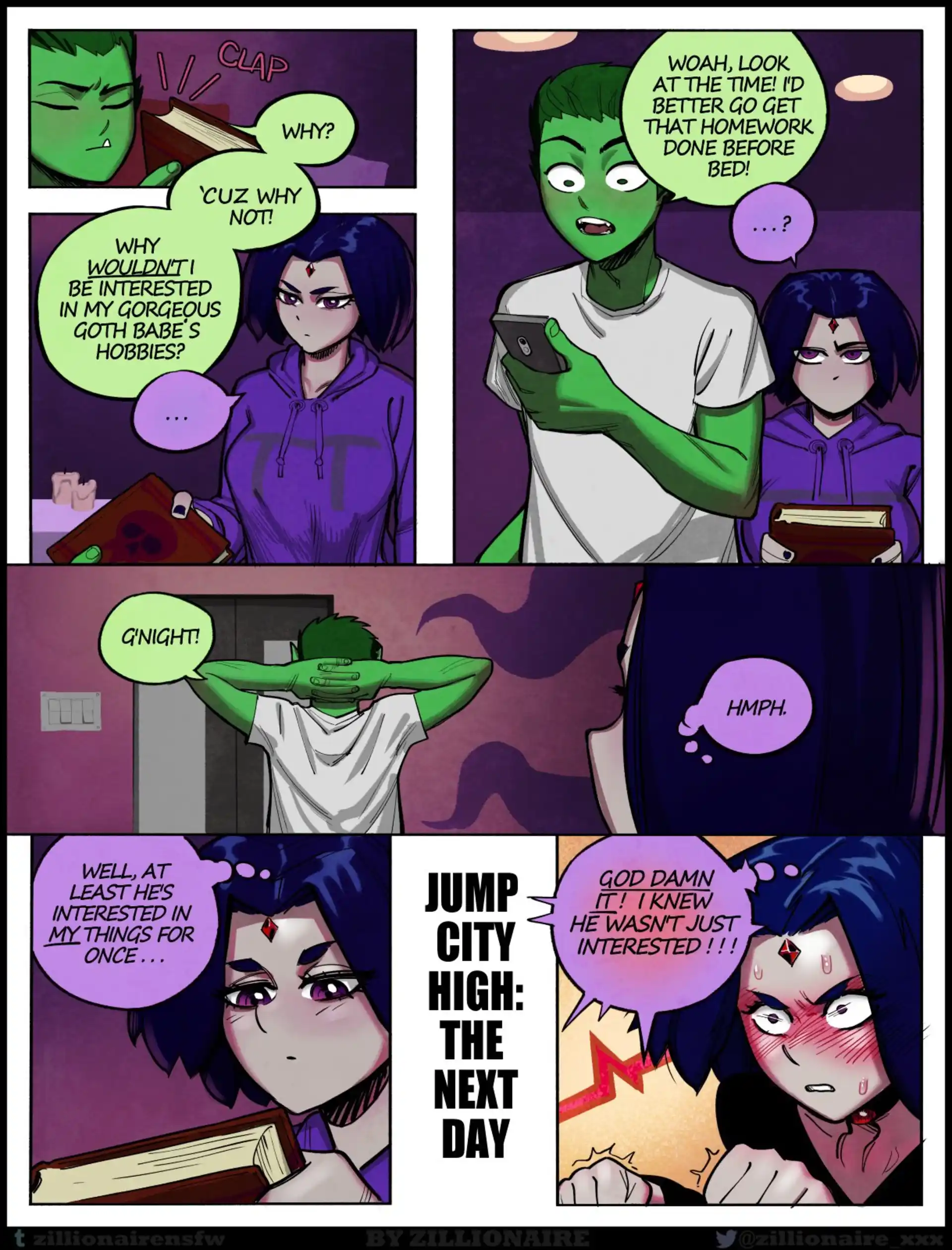 HOT Luckless Luckless - Chapter 1 (Teen Titans) page 4