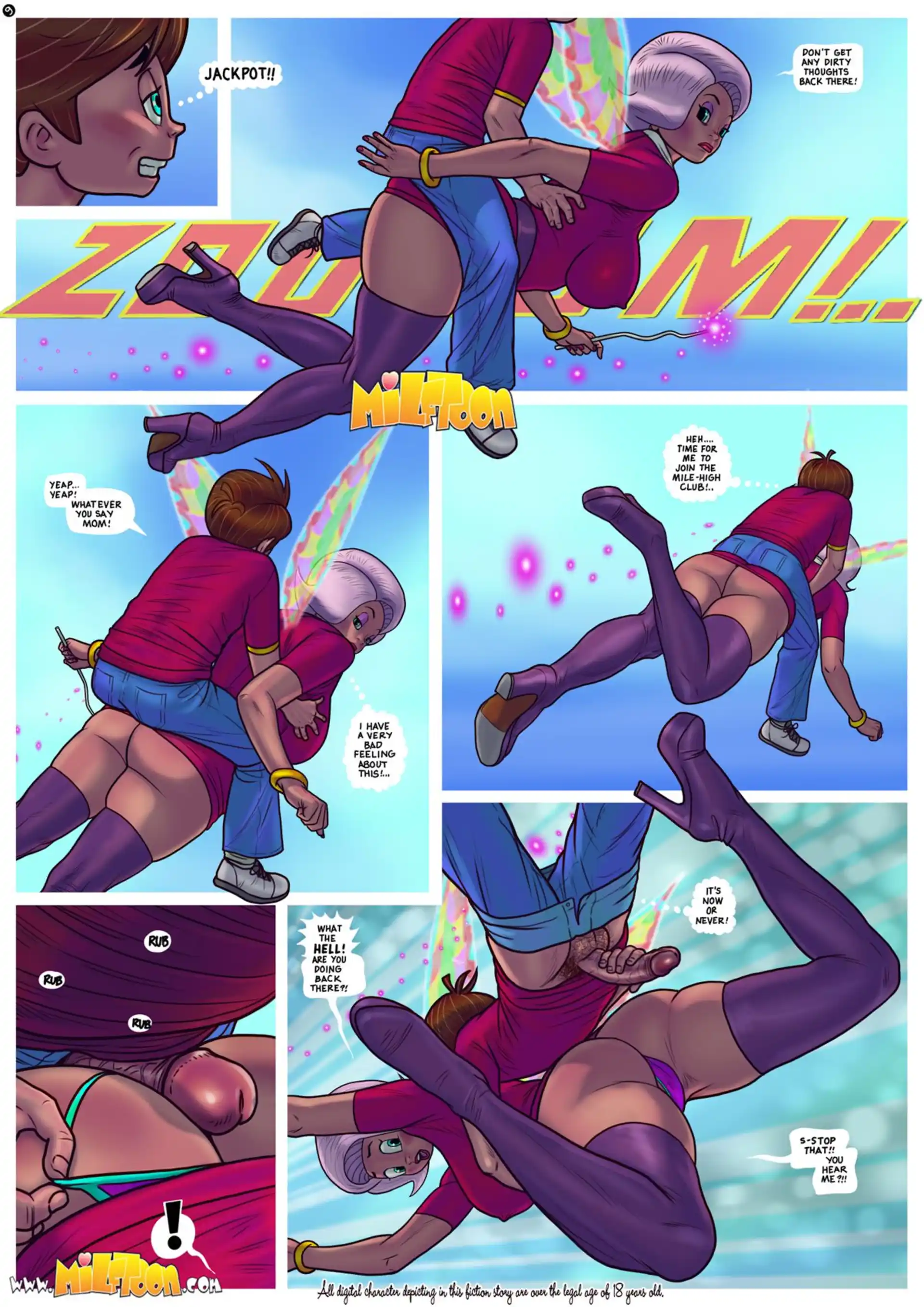 HOT MILFster MILFster - Chapter 3 (A Kind of Magic) page 9