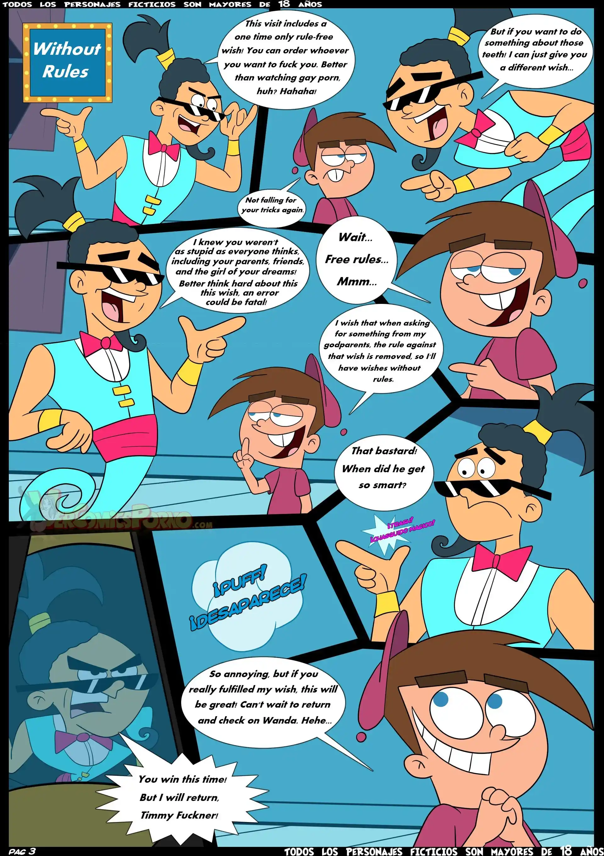 Breaking The Rules! Breaking The Rules! - Chapter 1 (The Fairly OddParents) page 4