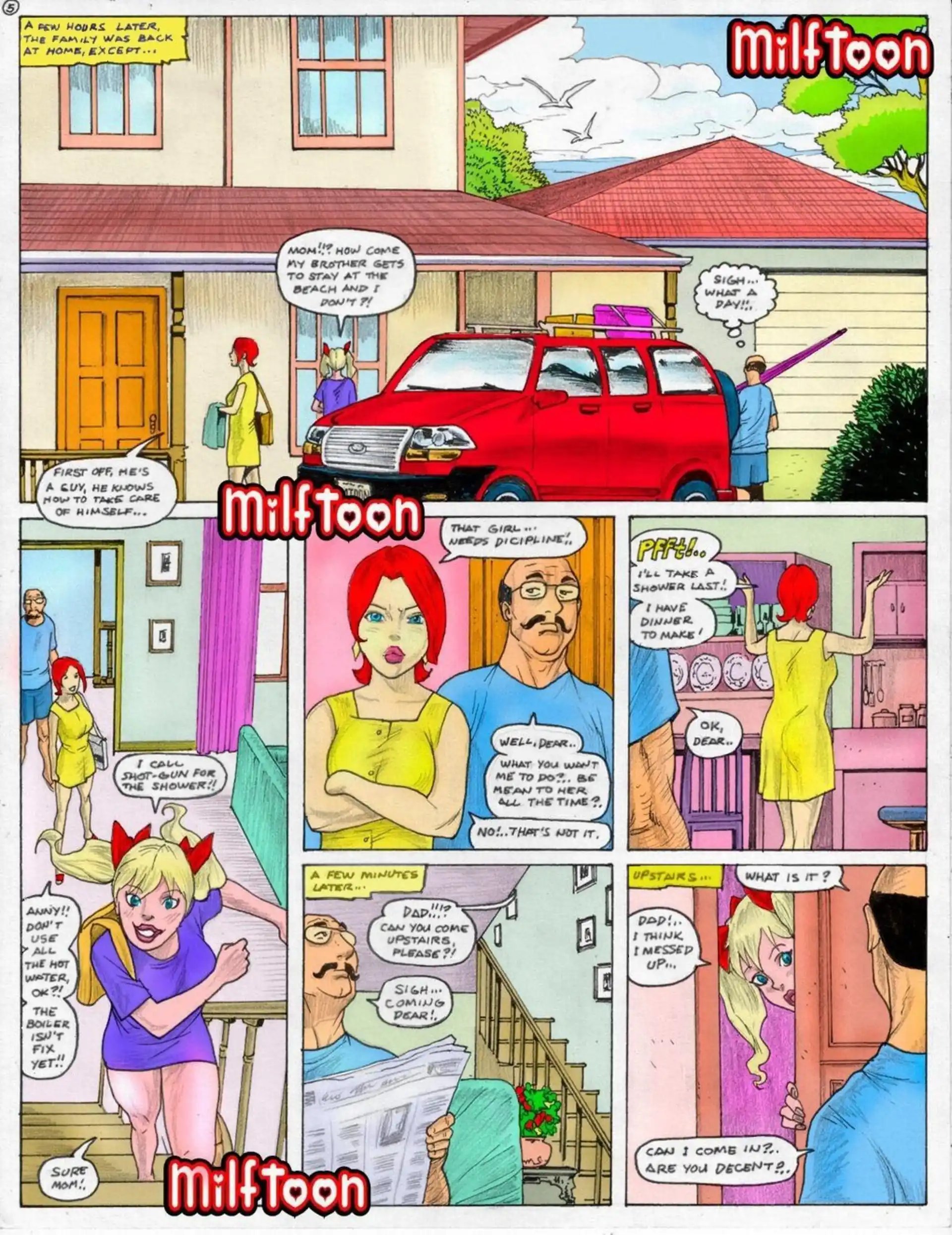 Family 5 . Family - Chapter 1 - Colored page 6