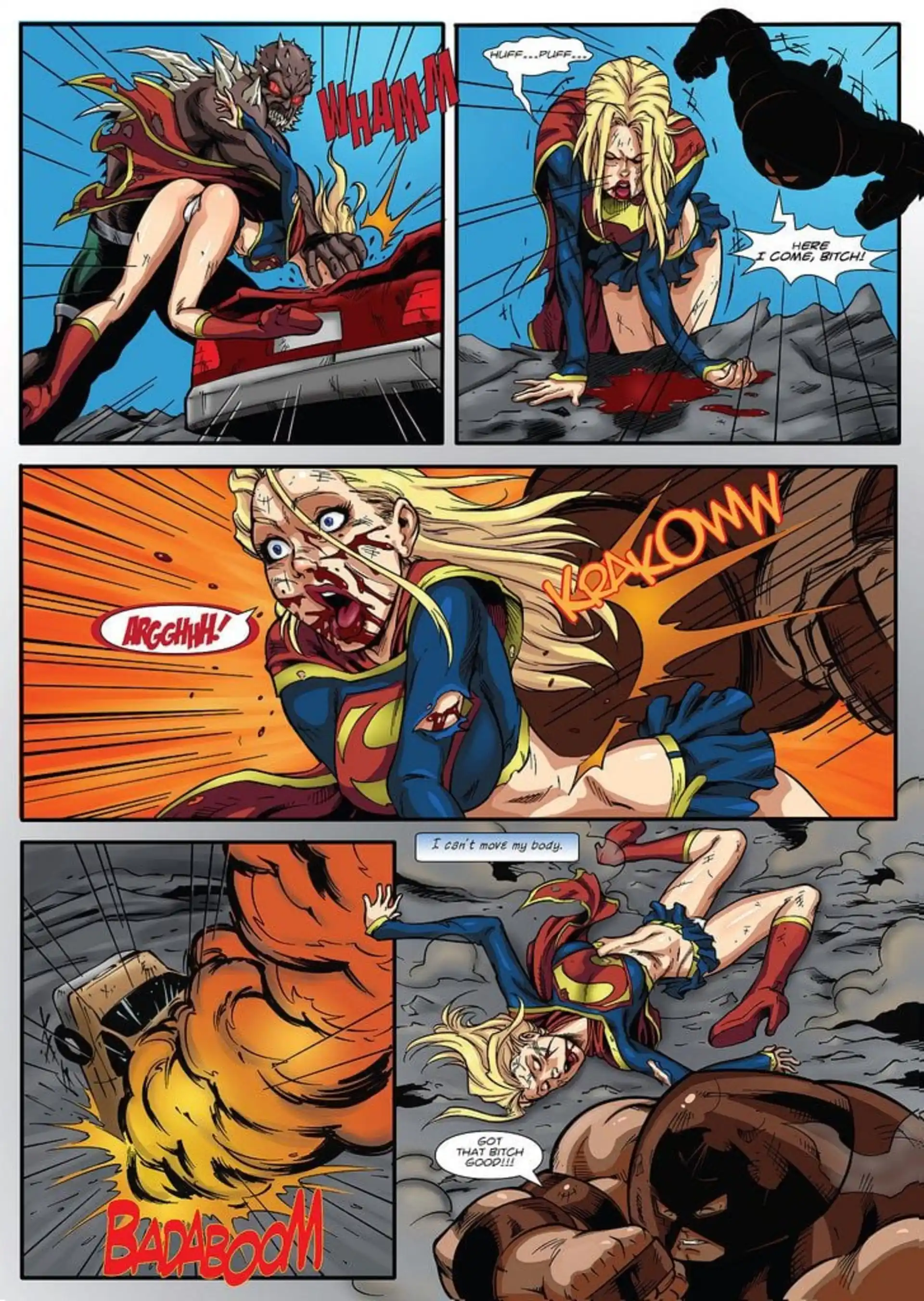 Supergirl’s Last Stand Supergirl's Last Stand - Chapter 1 (Justice League) page 13