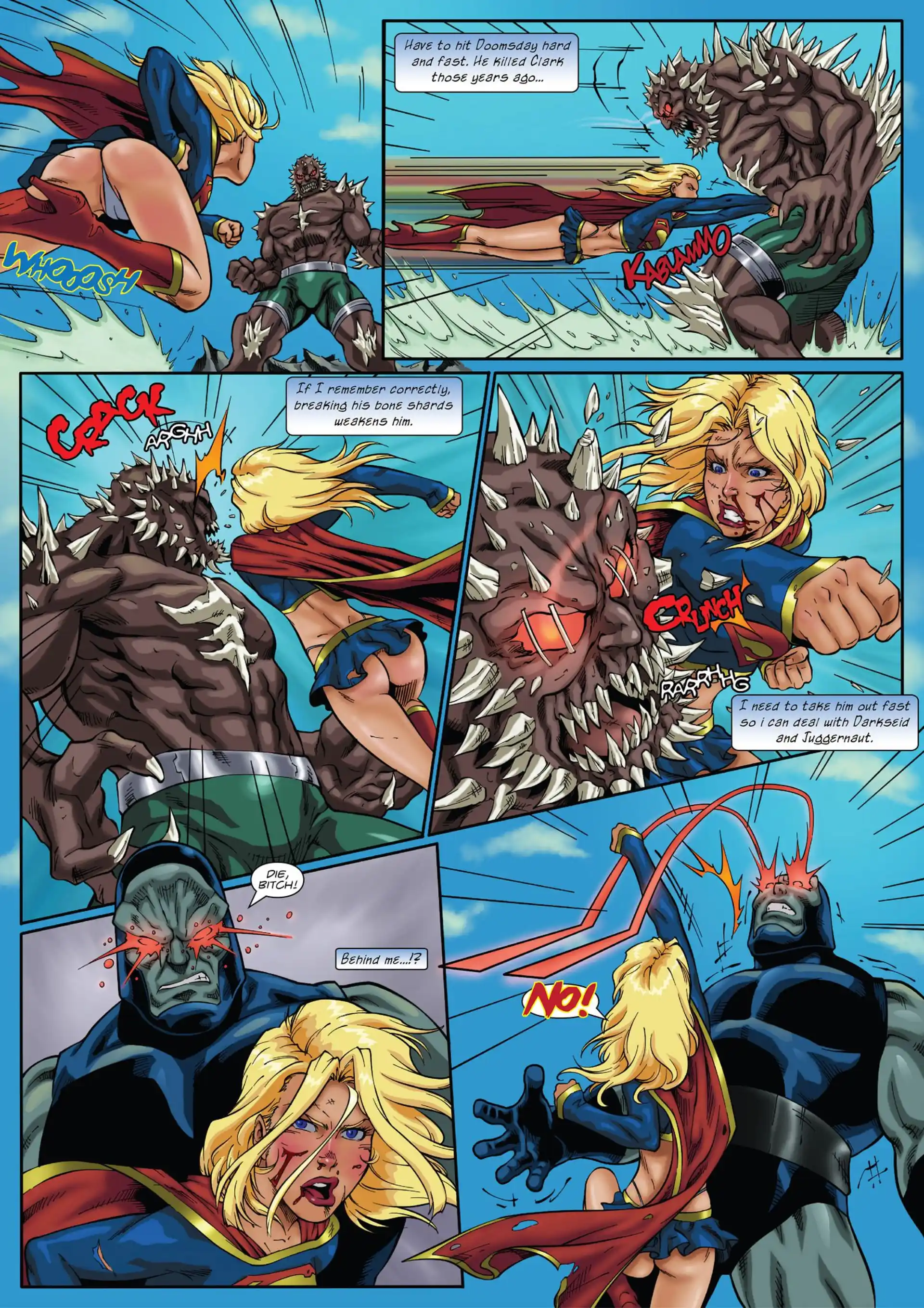 Supergirl’s Last Stand Supergirl's Last Stand - Chapter 1 (Justice League) page 6