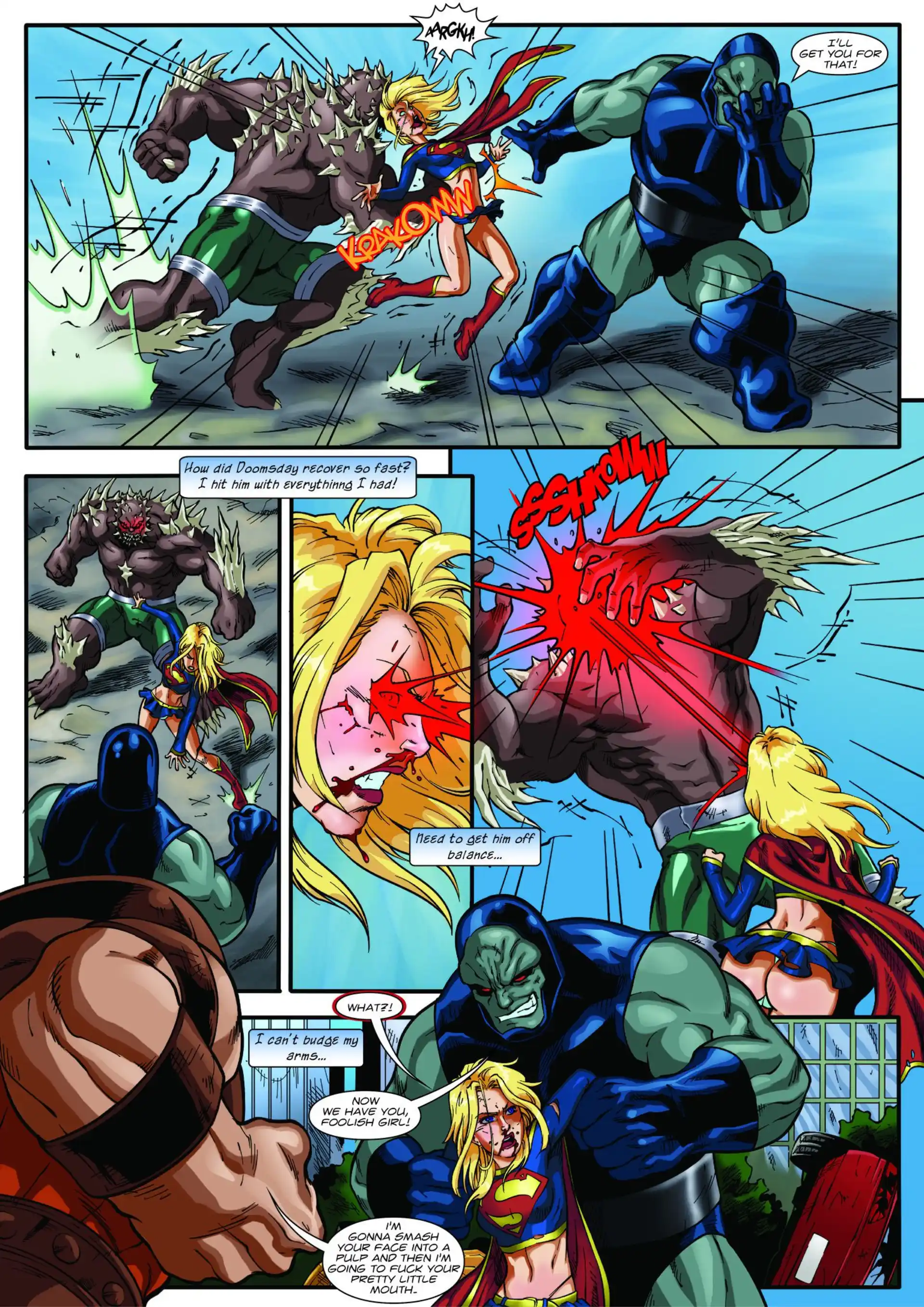 Supergirl’s Last Stand Supergirl's Last Stand - Chapter 1 (Justice League) page 7