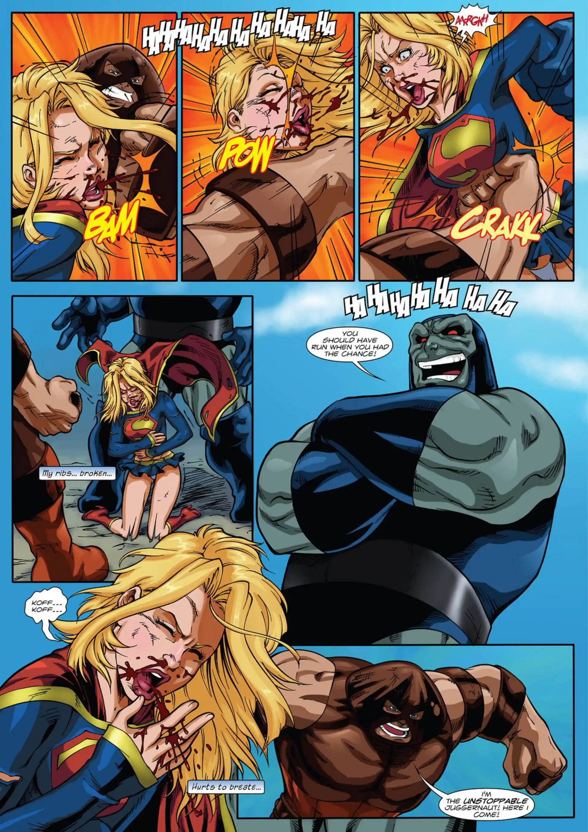 Supergirl’s Last Stand Supergirl's Last Stand - Chapter 1 (Justice League) page 8