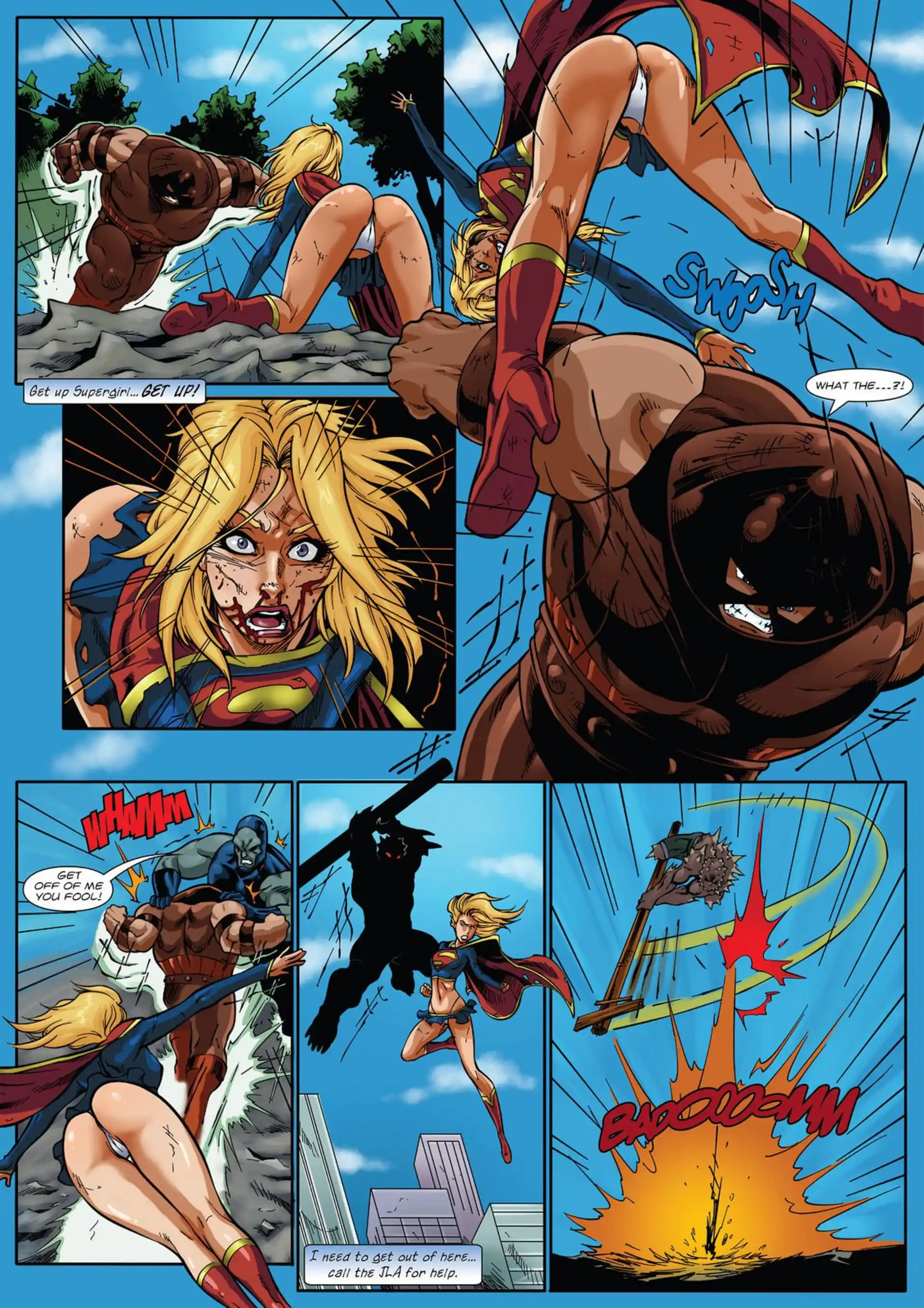 Supergirl’s Last Stand Supergirl's Last Stand - Chapter 1 (Justice League) page 9