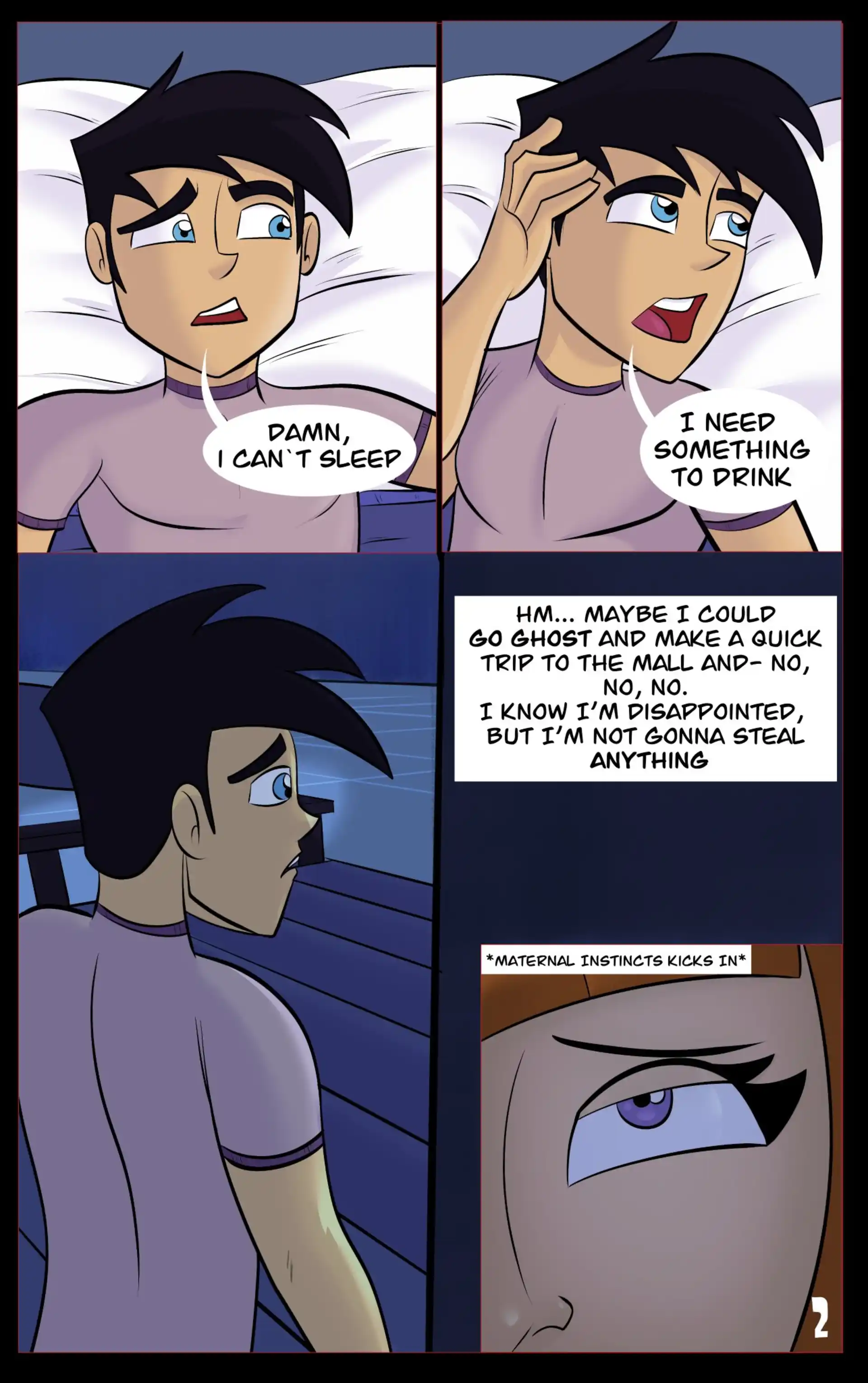A Mother’s Duty A Mother's Duty - Chapter 1 (Danny Phantom) page 4