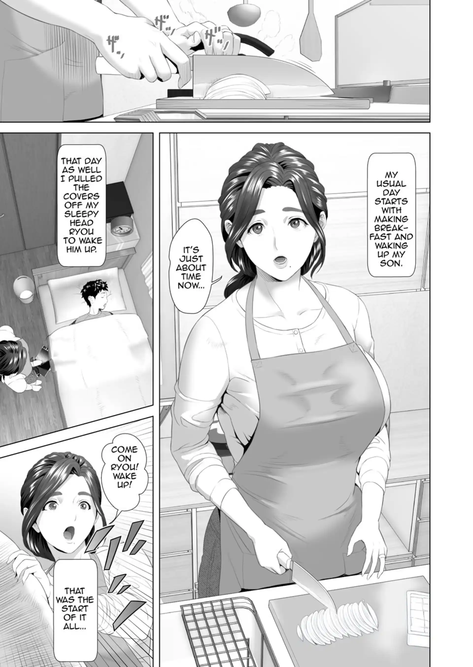Neighborhood Seduction! Neighborhood Seduction! - Chapter 5 - Mother Lures Son For Night Visit page 3