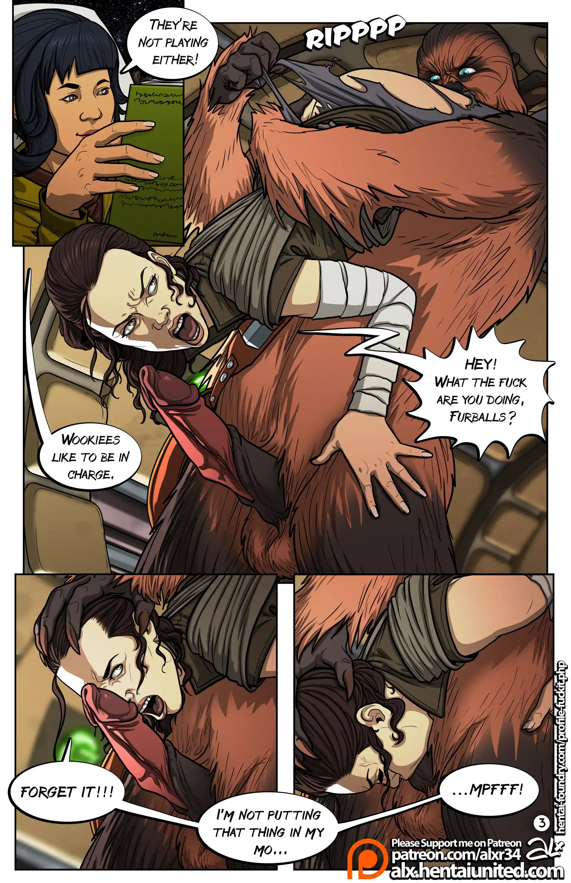 A Complete Guide To Wookie Sex A Complete Guide To Wookie Sex - Chapter 1 (Star Wars) page 5