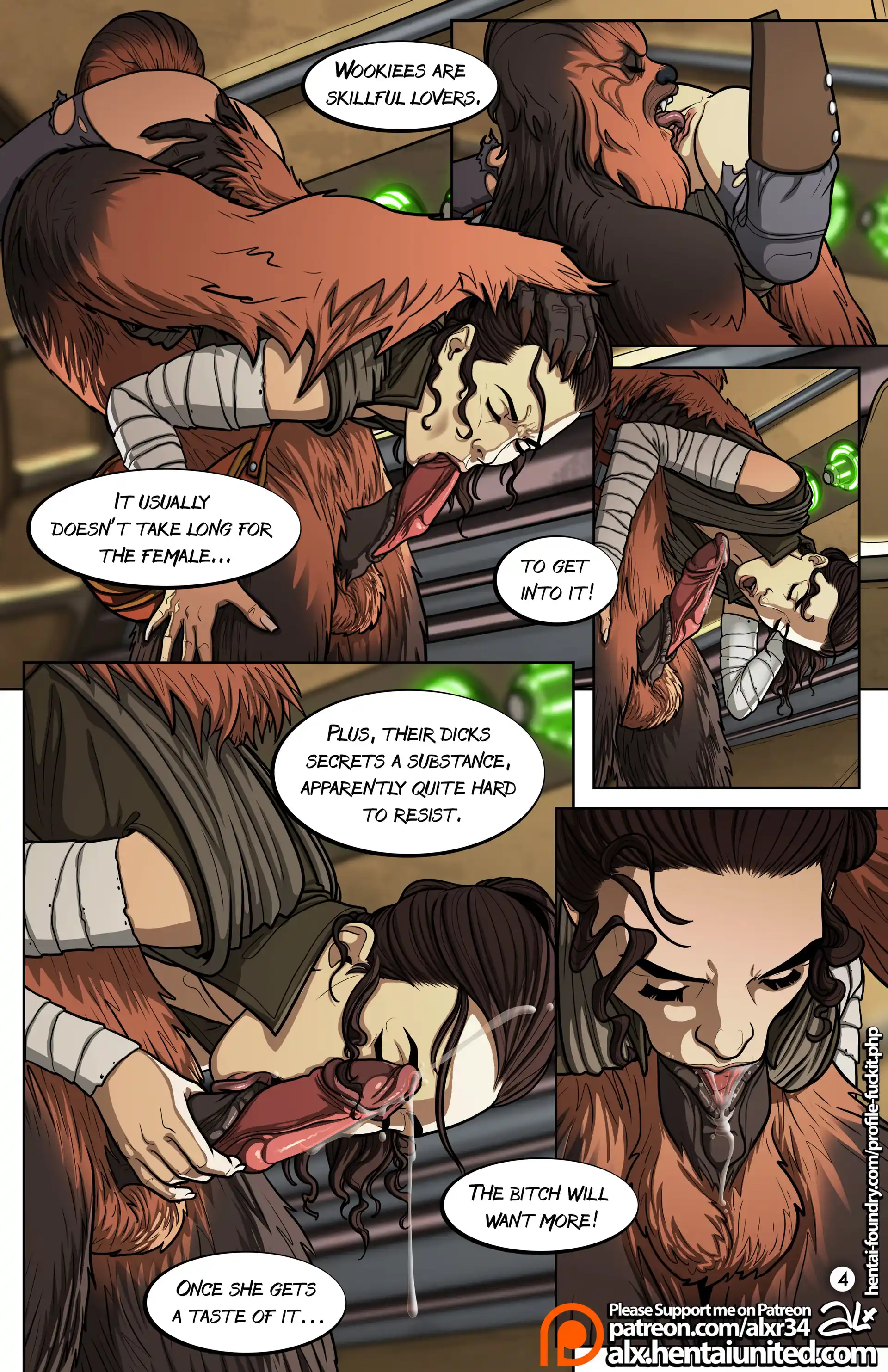 A Complete Guide To Wookie Sex A Complete Guide To Wookie Sex - Chapter 1 (Star Wars) page 6