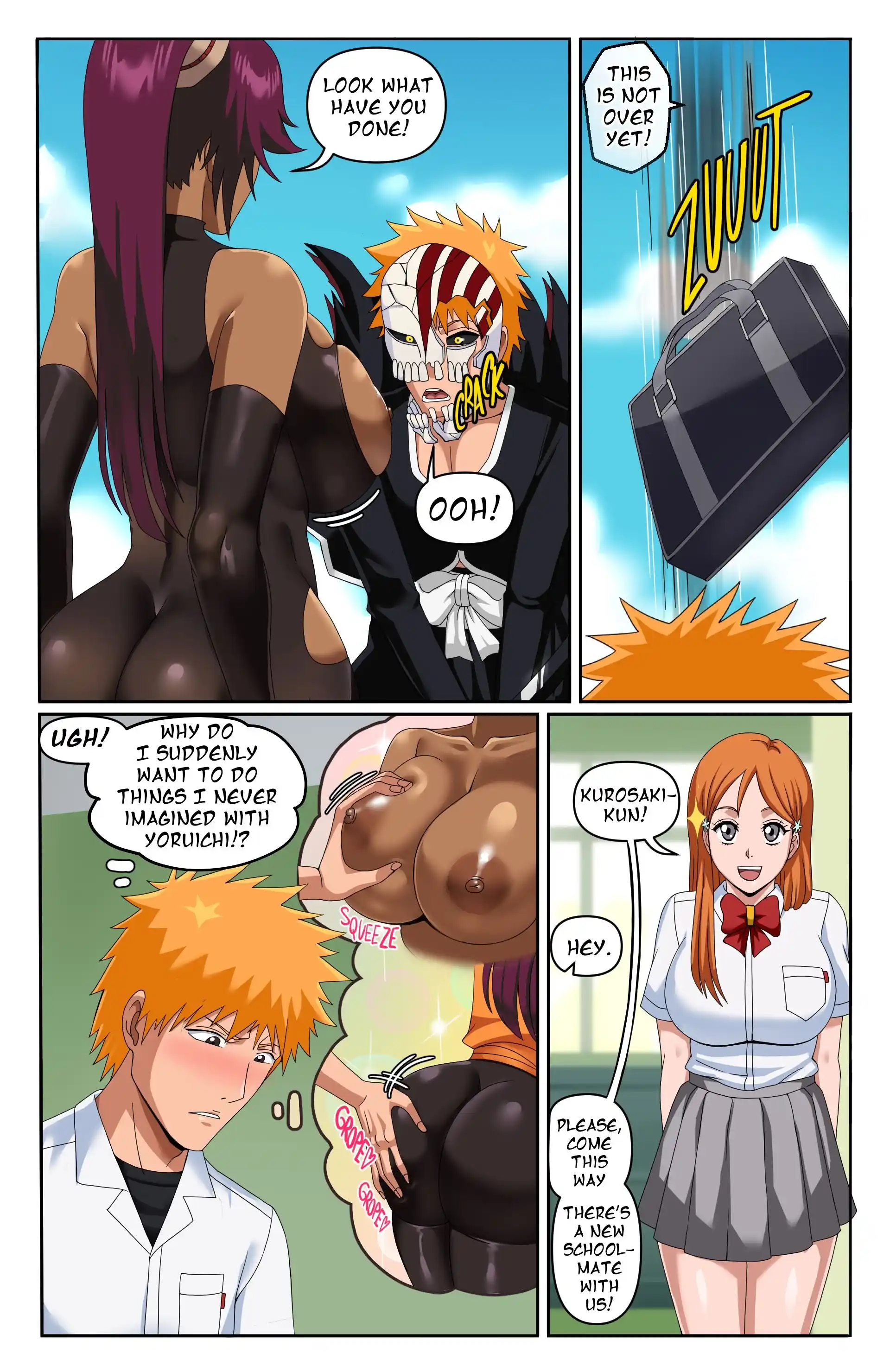 Yoruichi Yoruichi - Chapter 1 (Bleach) page 4