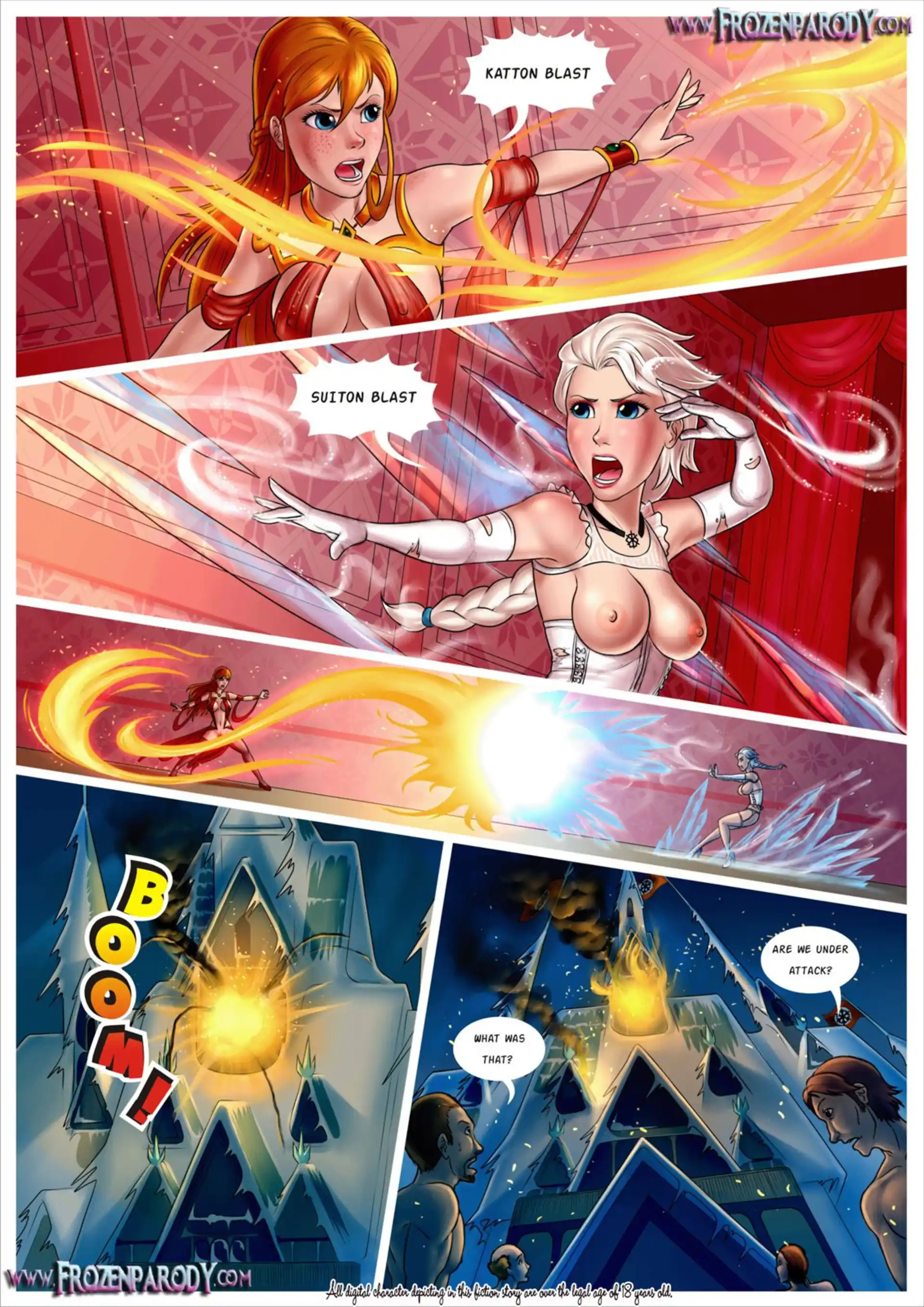 HOT For The Kingdom For The Kingdom - Chapter 4 (Frozen) page 5