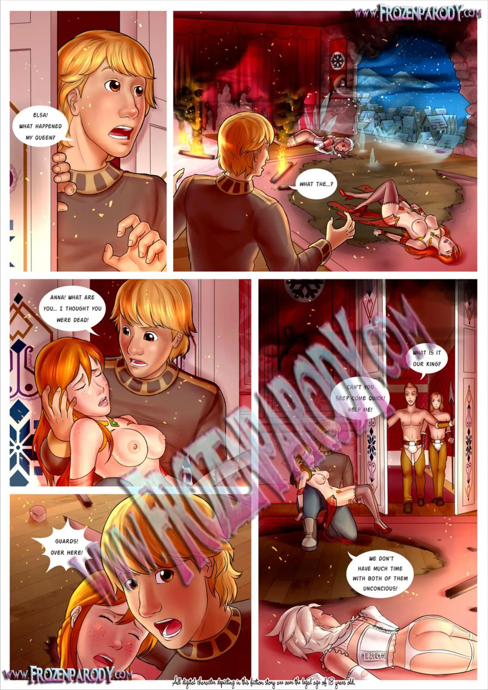 HOT For The Kingdom For The Kingdom - Chapter 4 (Frozen) page 6